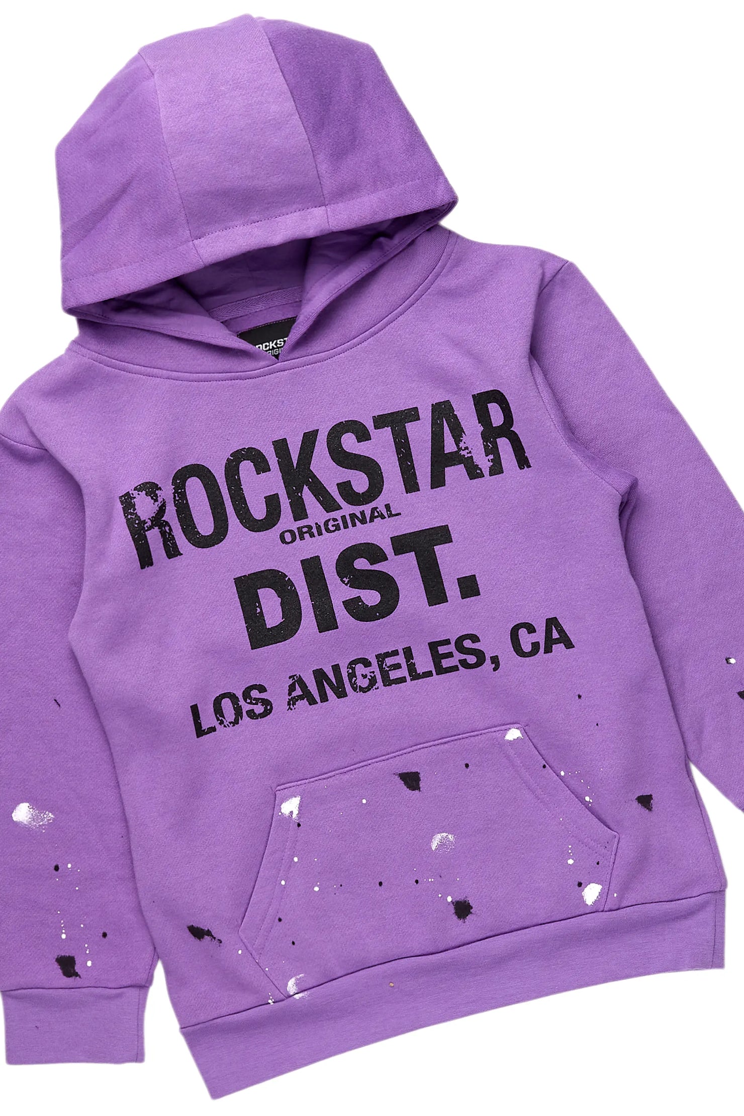 Boys Scottie Purple Stacked Flare Track Set