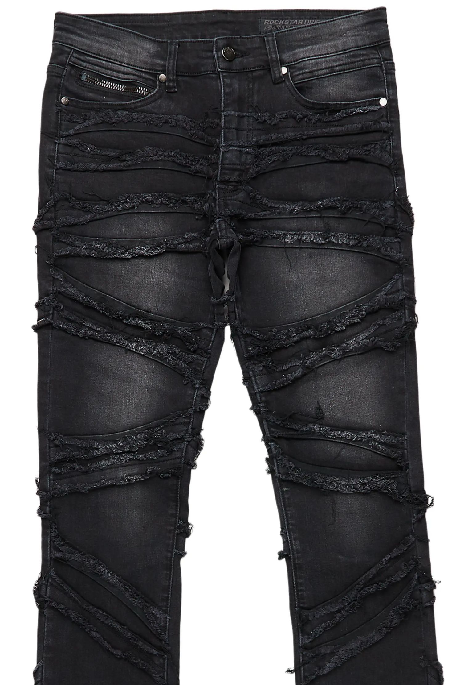 Norbert Dark Stacked Flare Jean