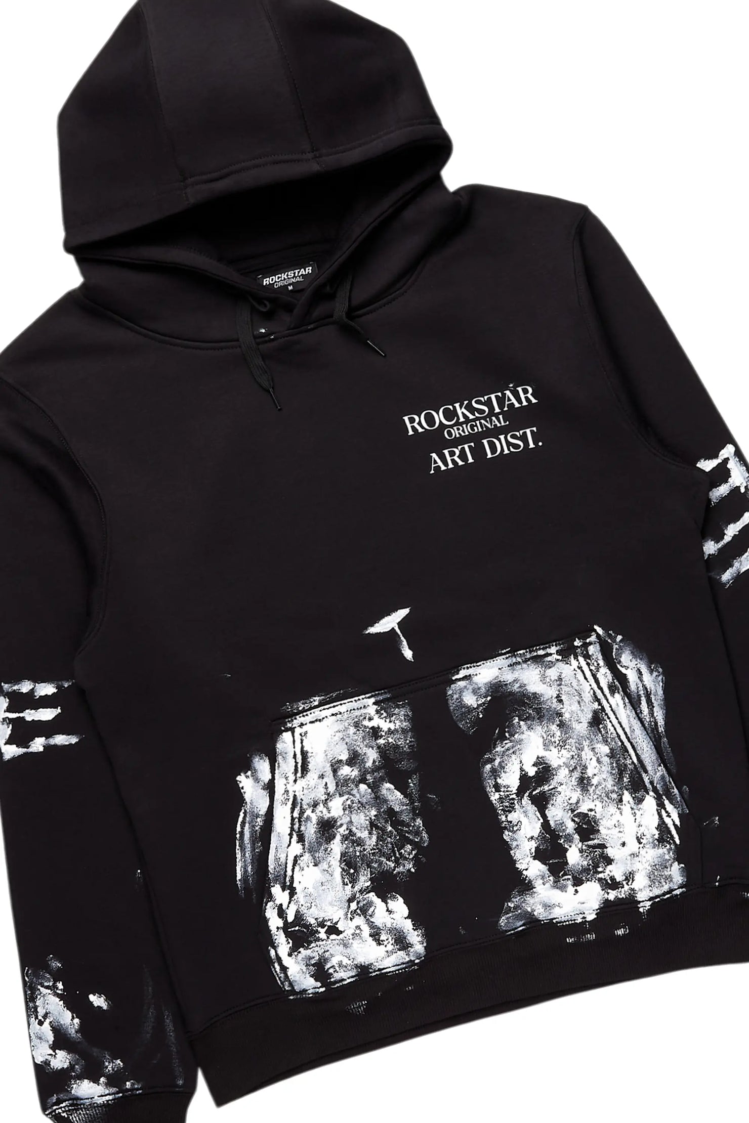 Filip Black Hoodie/Denim Short Set