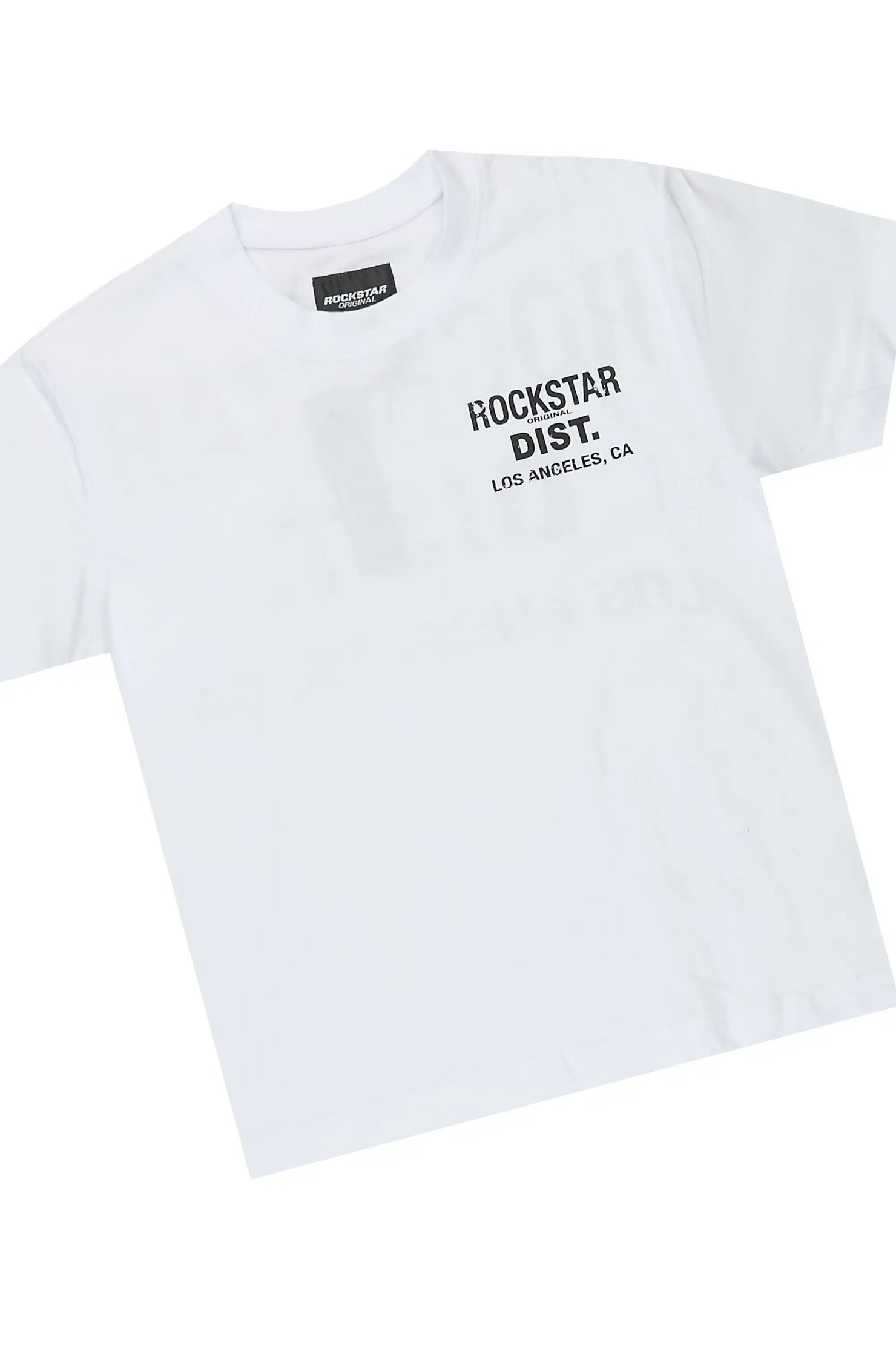 Boys Dalesio 2.0 White/Black T-Shirt Track Set