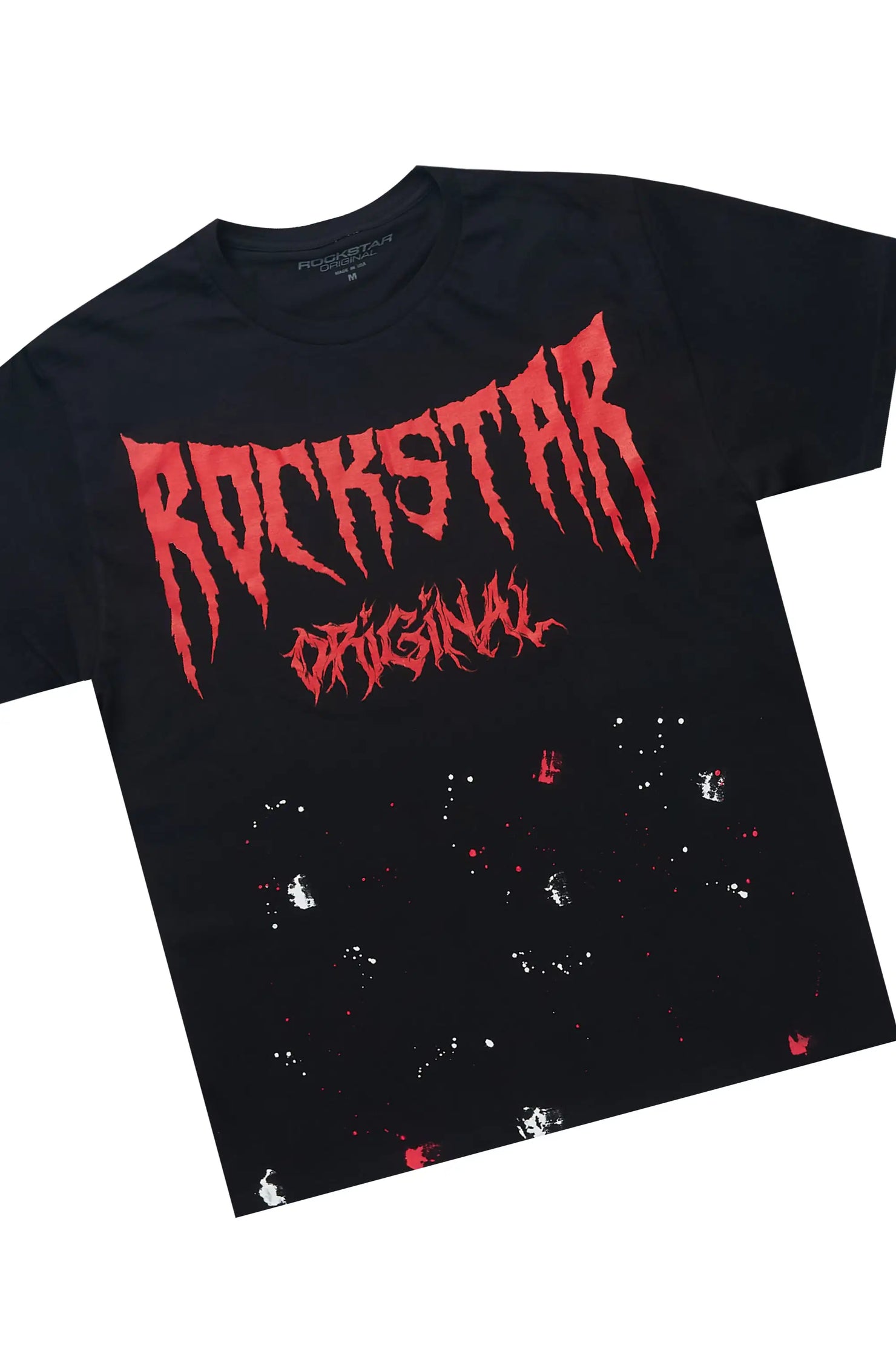 Twinkle Black/Red T-Shirt/Relaxed Track Set
