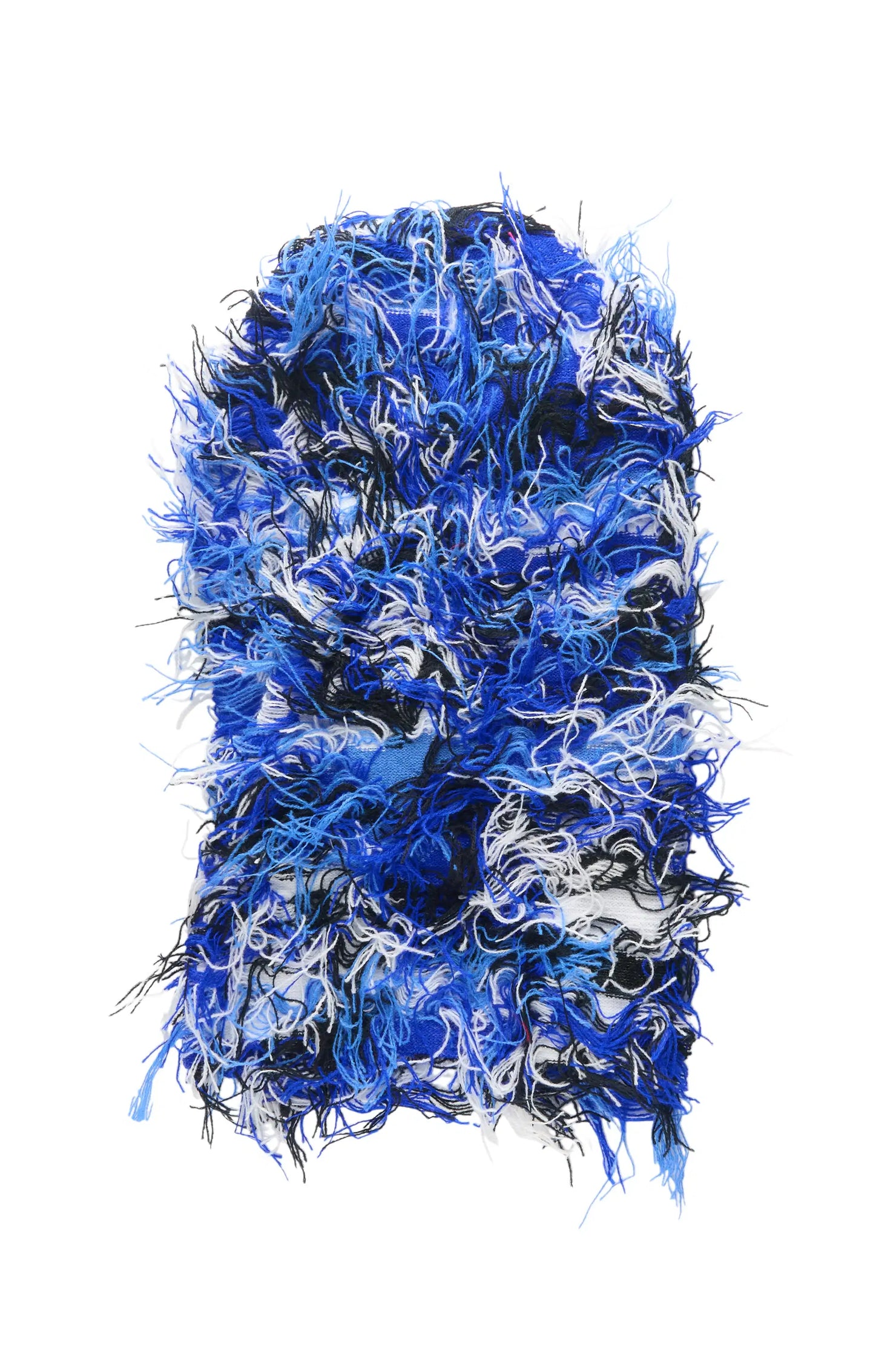 Seantee 2.0 Blue Fuzzy Ski Mask