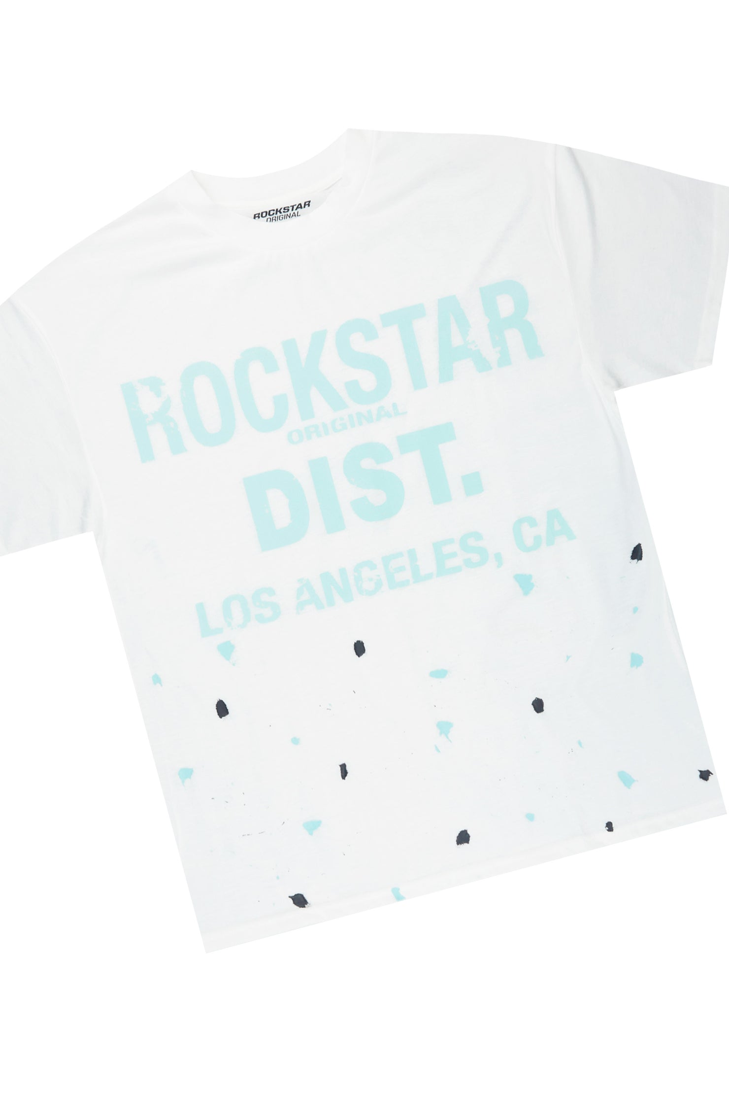 Scottie White/Mint Painter T-Shirt/Short Set