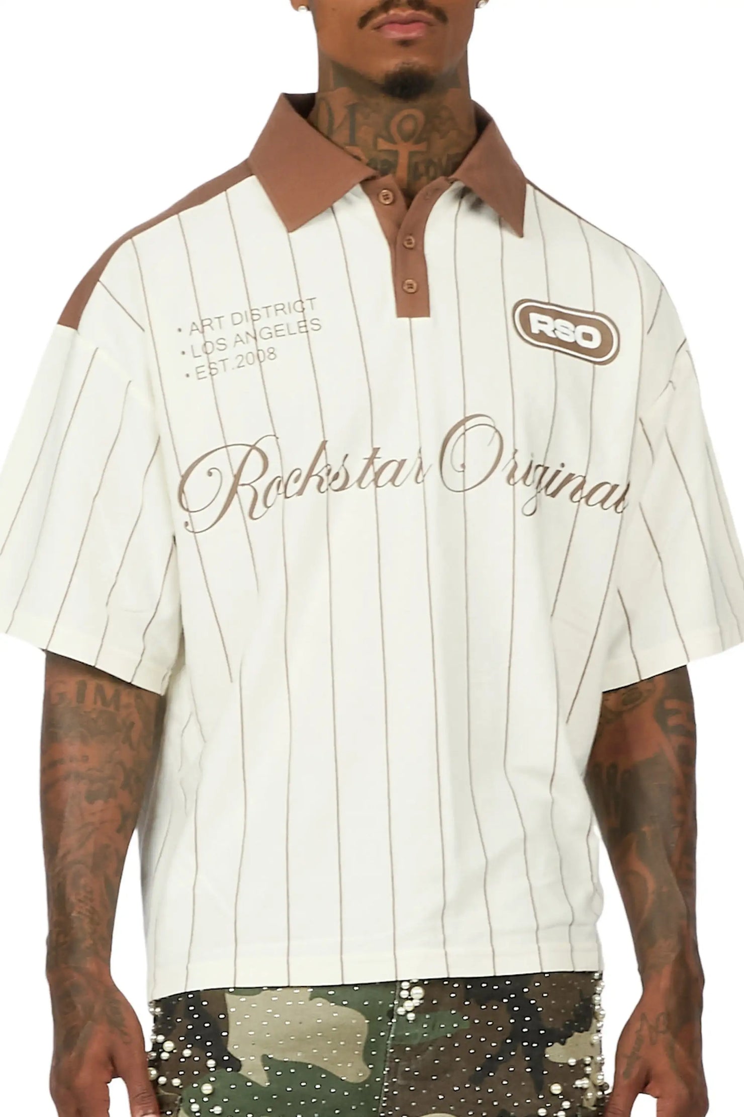 Relo Beige Polo Shirt
