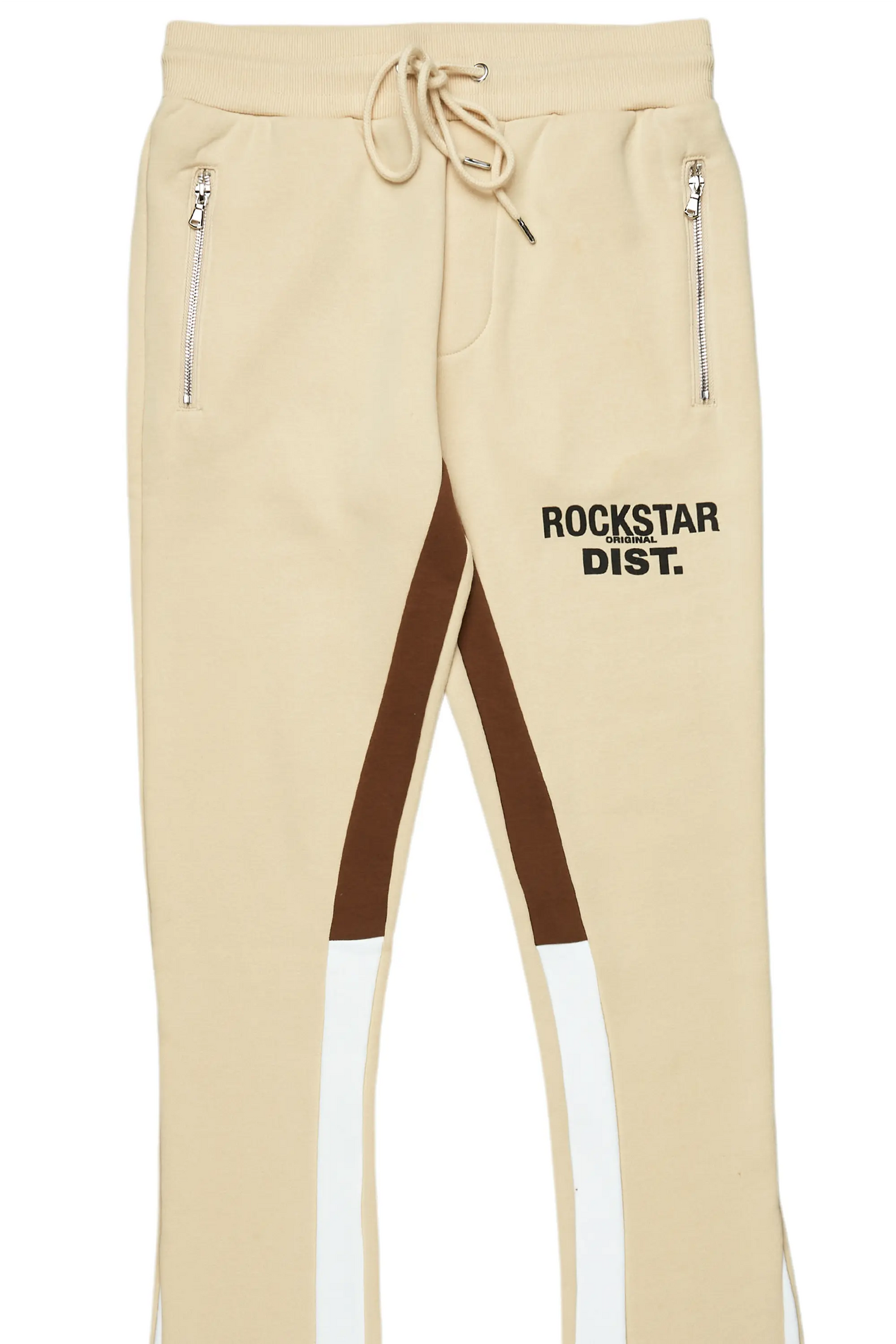 Alpine Beige/Black Stacked Flare Pant