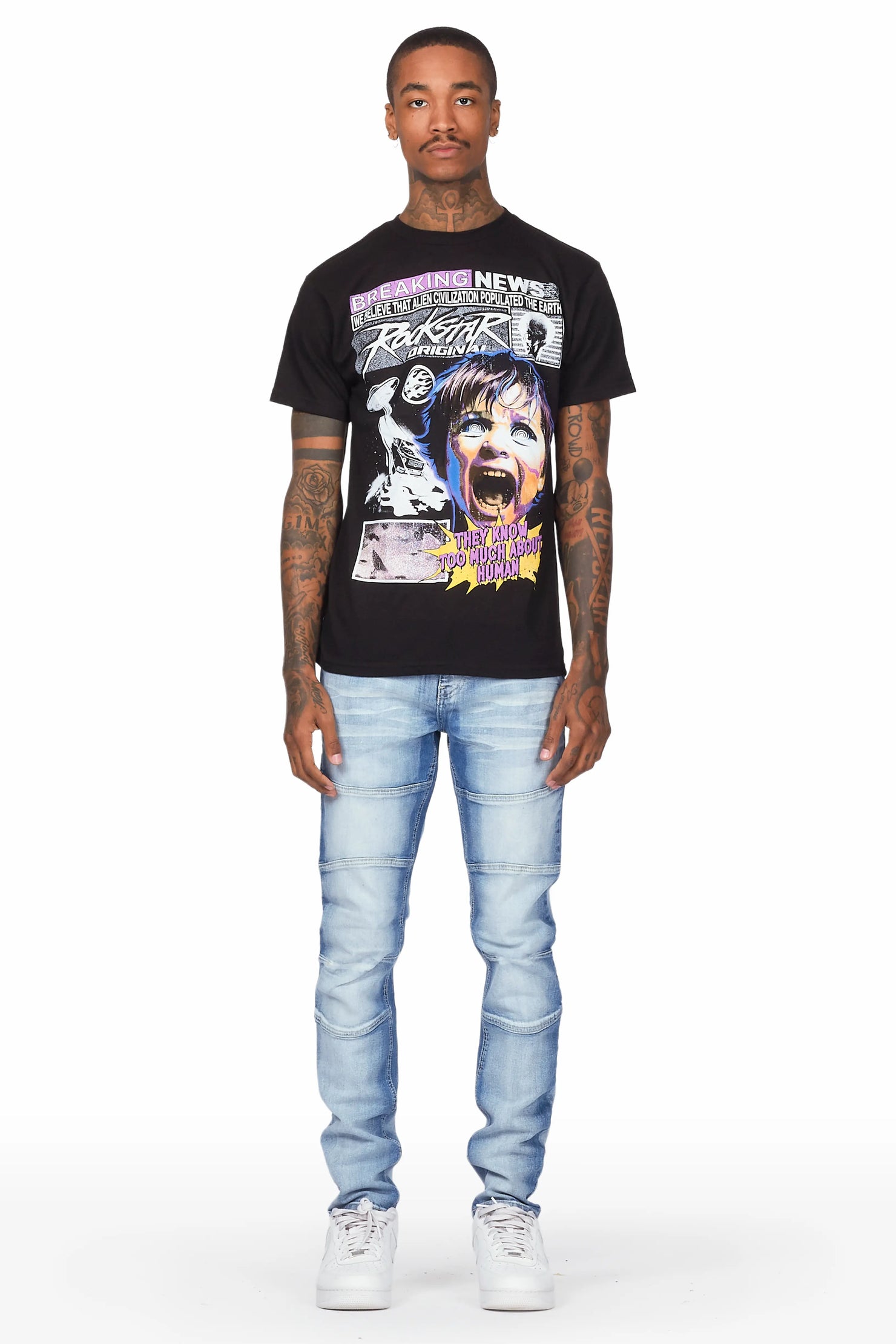 Milo Light Blue Stretch Jean