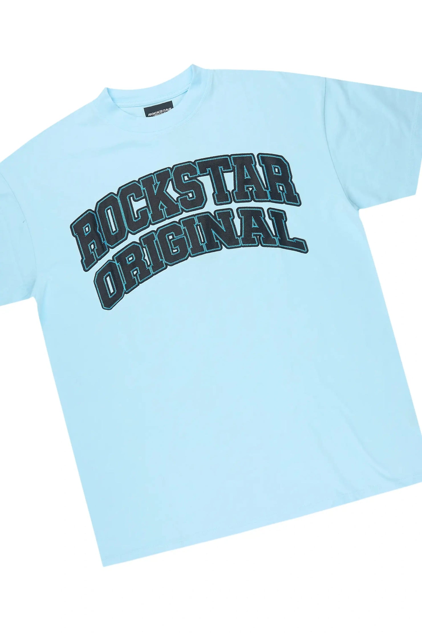 Hooper Sky Blue T-Shirt Short Set