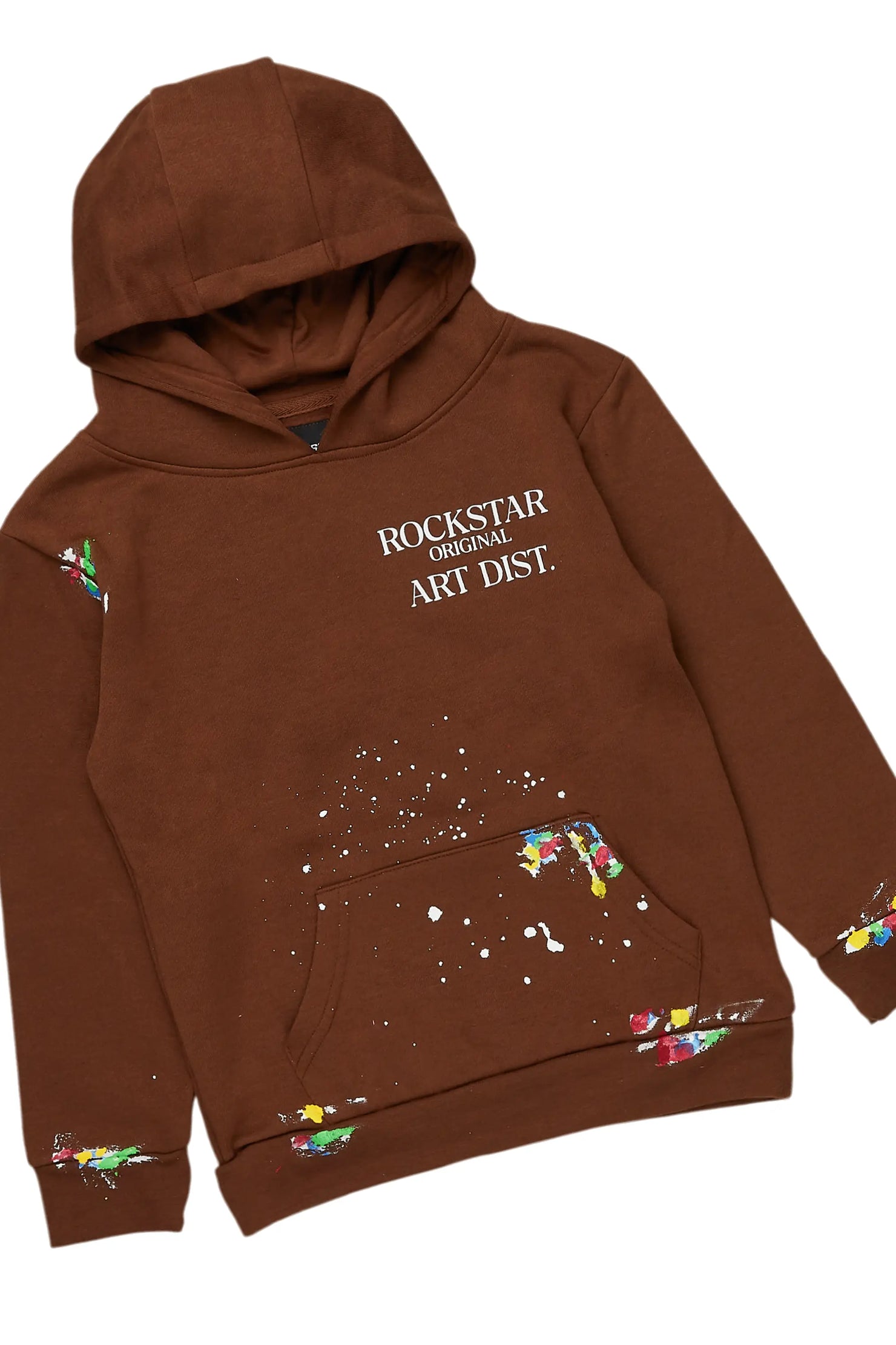 Boys Palmer Brown Stacked Track Set