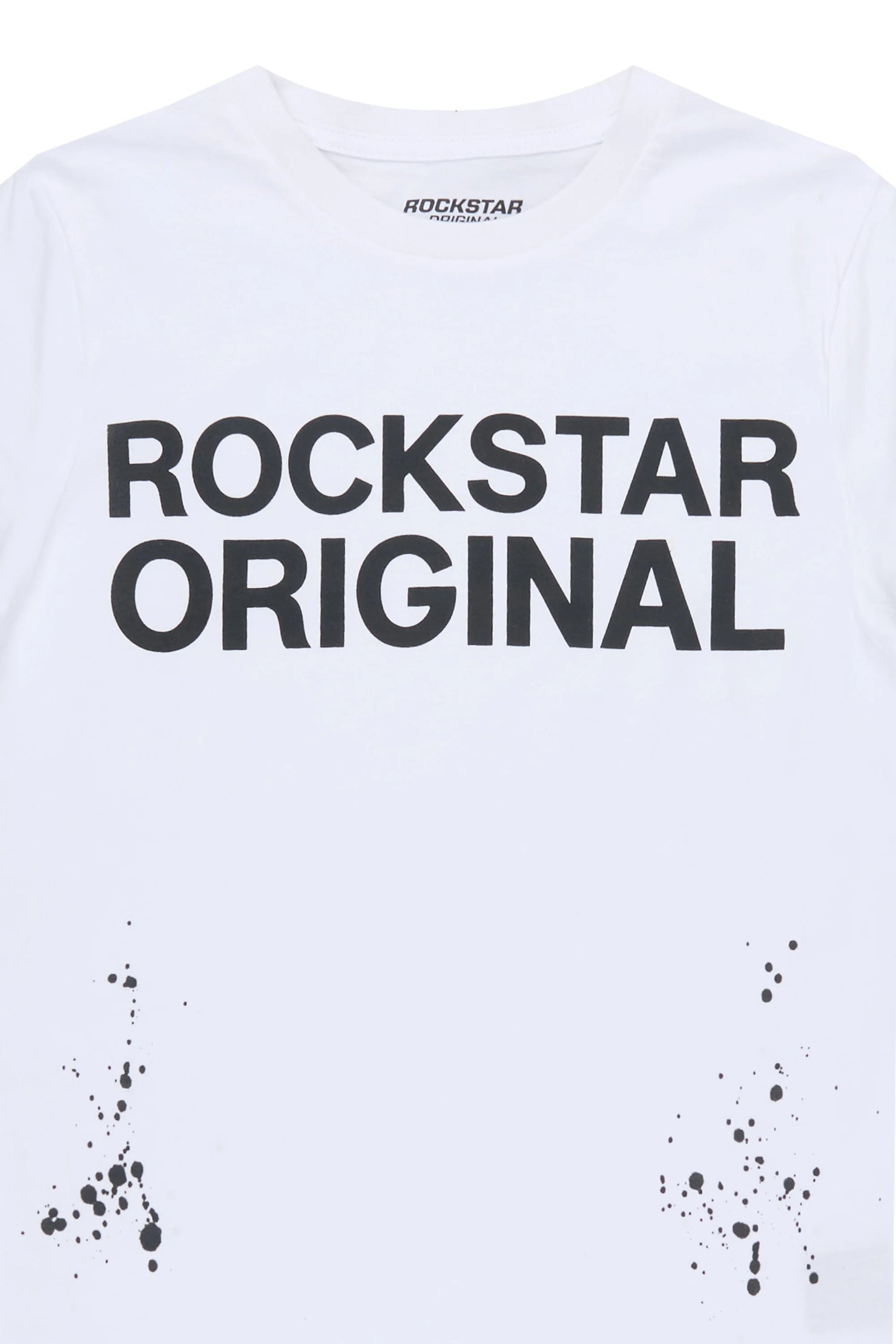 Boys Reign White Graphic T-Shirt