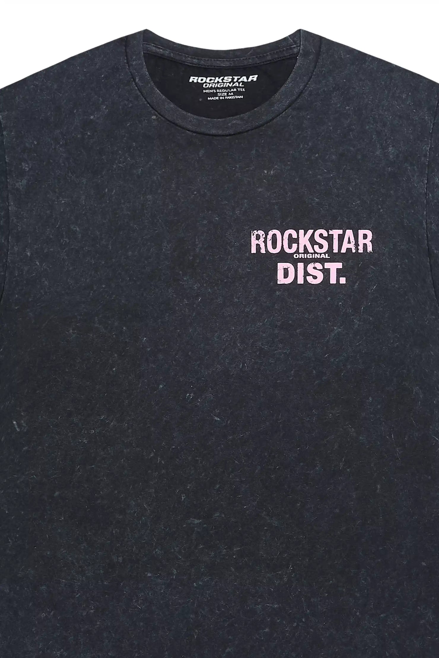 Dalasia Vintage Black Oversized Tee
