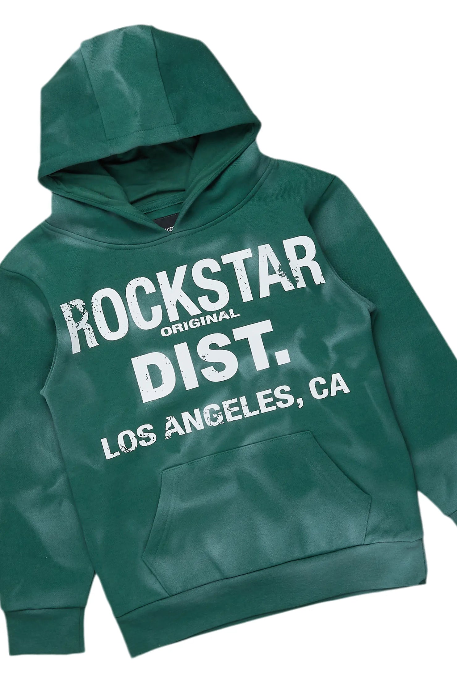 Boys Nelly Green Stacked Pant Set