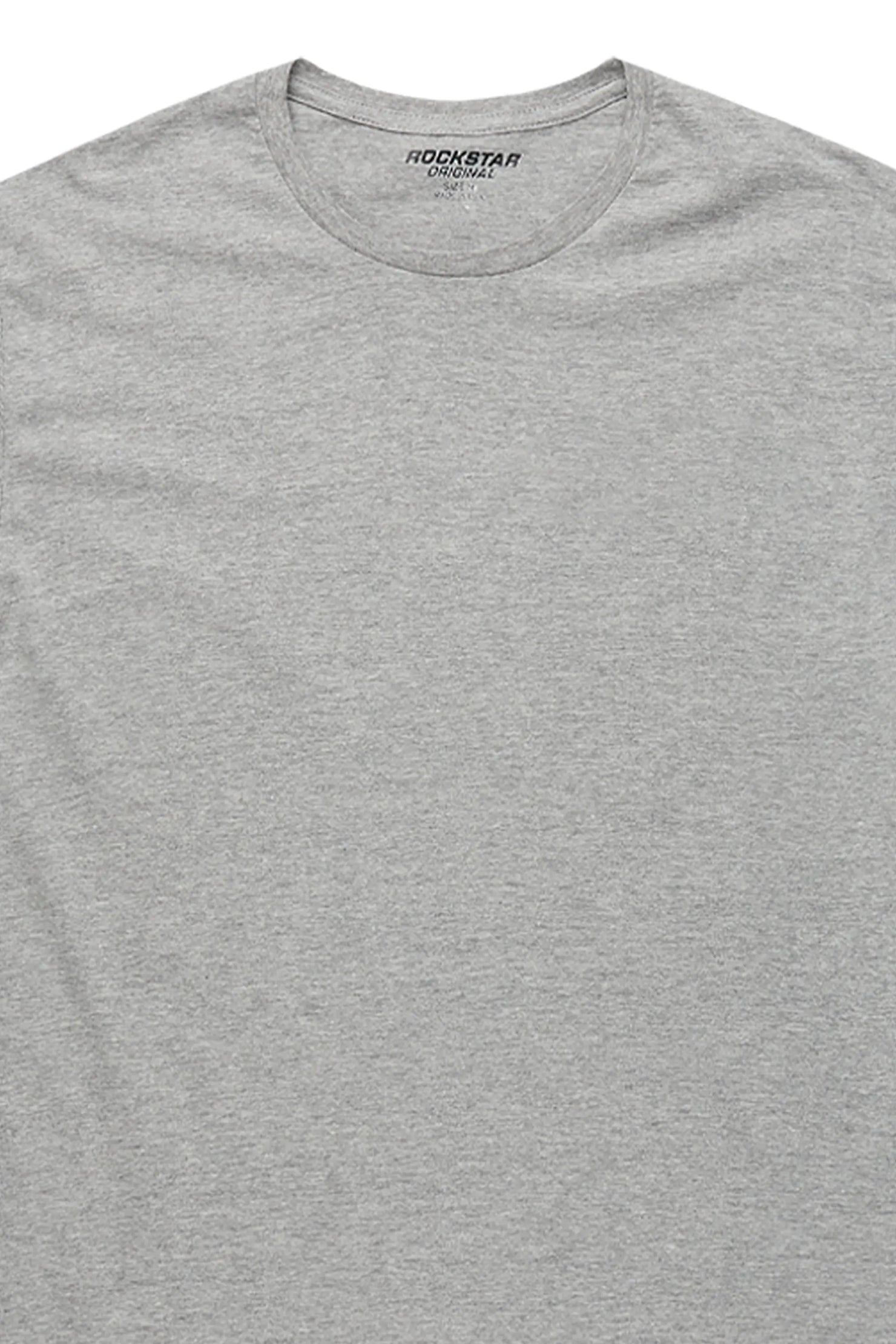 Womens Heather Grey Basic Tee