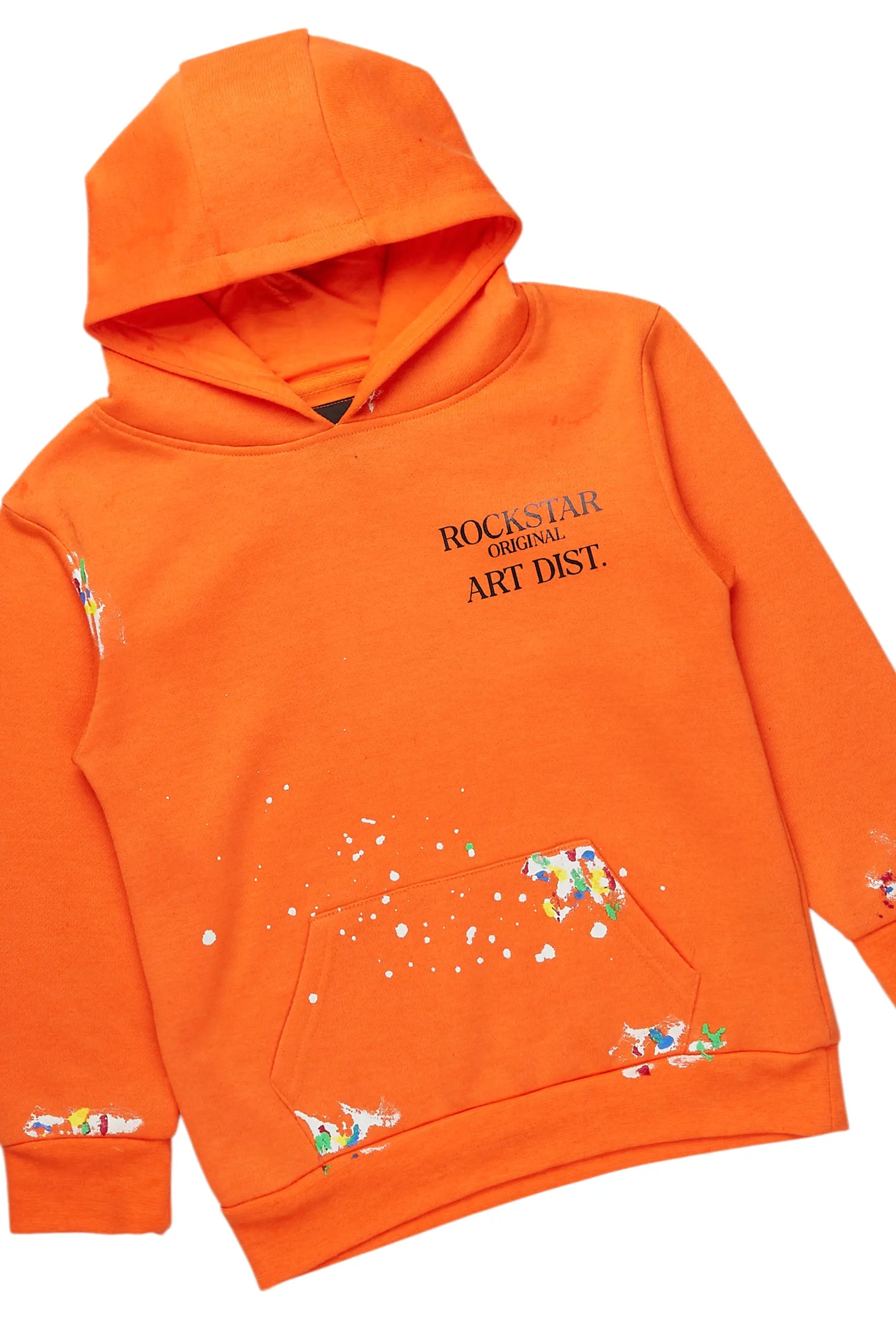 Boys Briggs Orange/ Tree Camo Stacked Flare Track Set