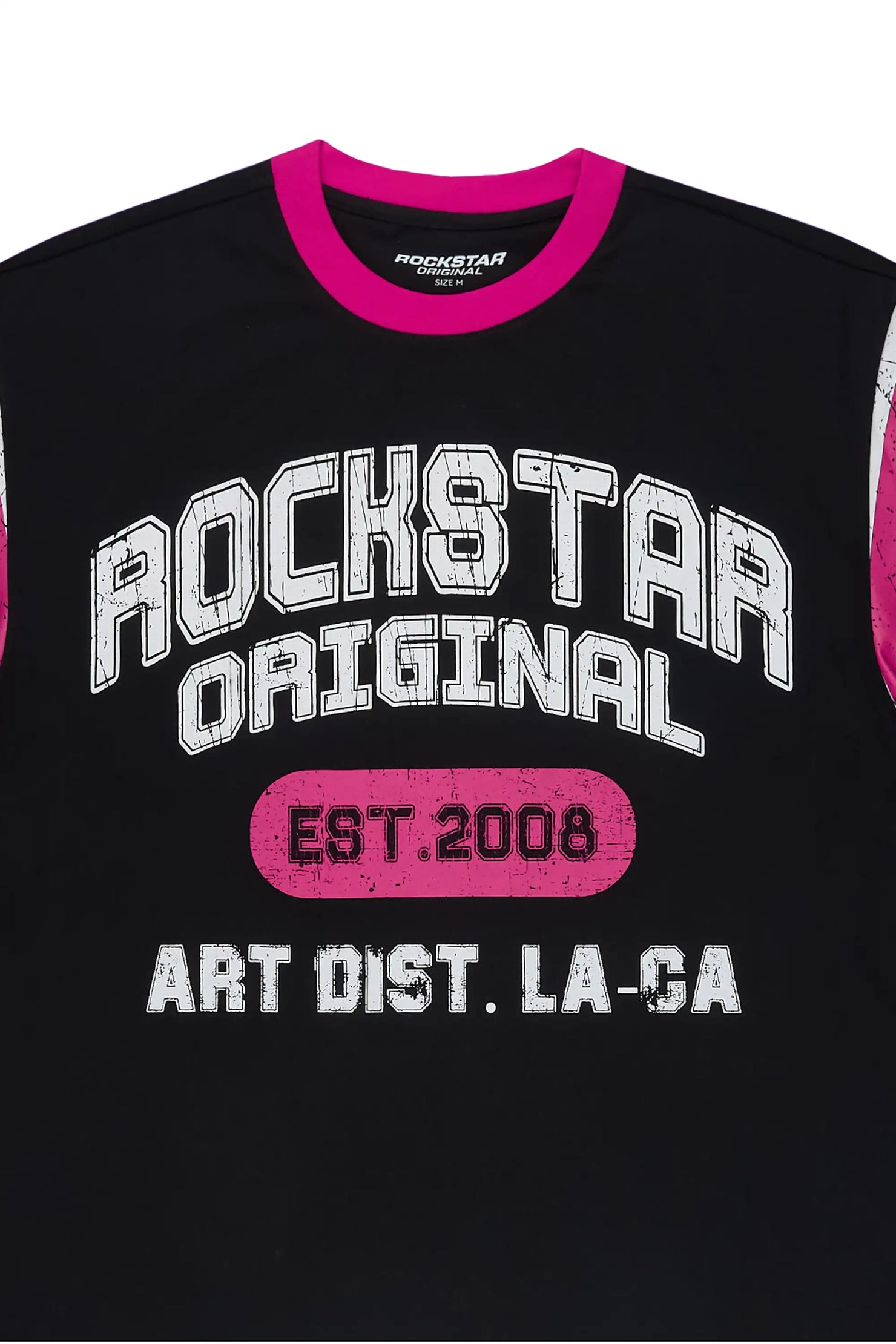 Tenajae Black Boxy Crop Tee Shirt