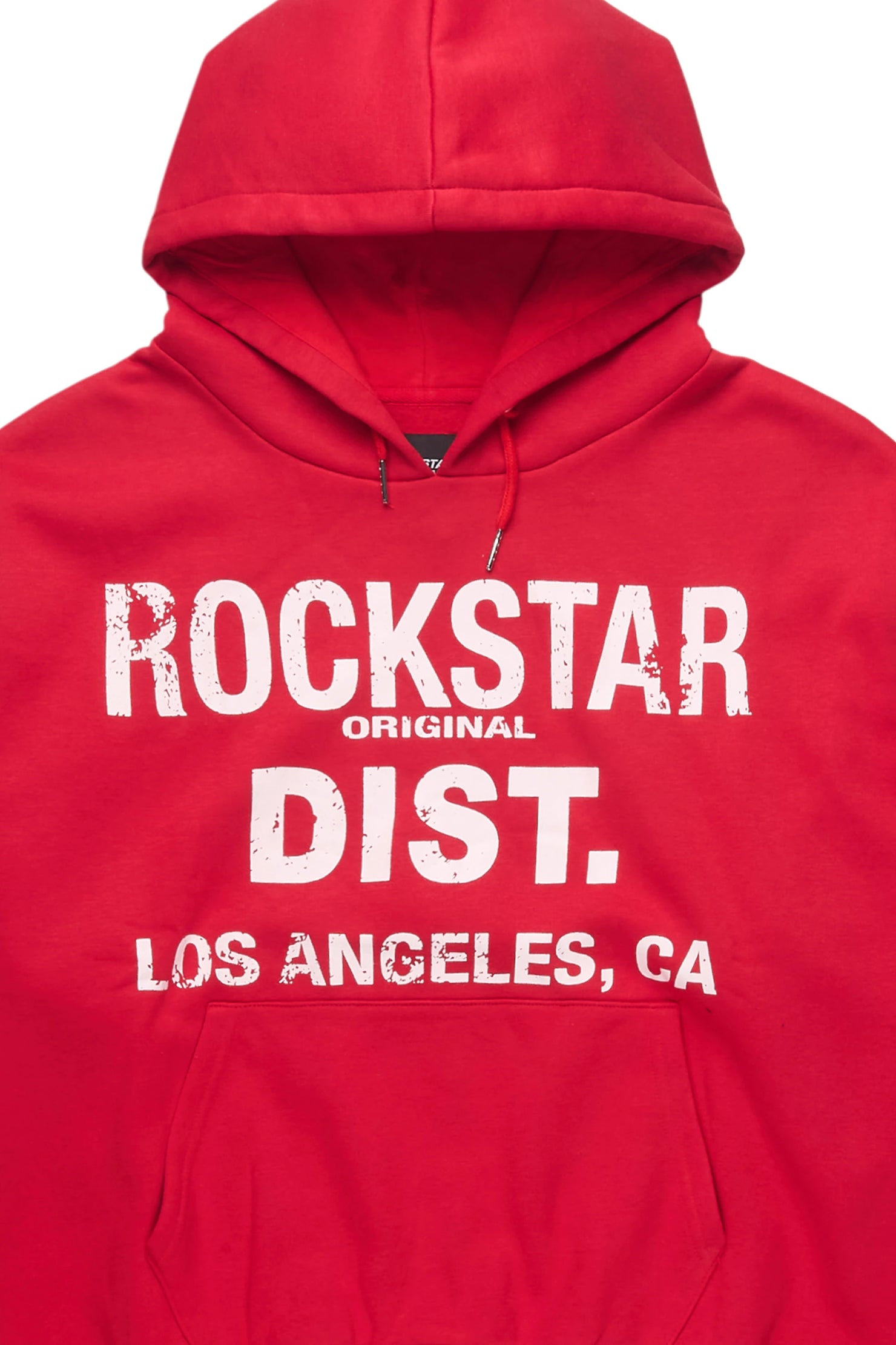 Saxon Red/White Graphic Hoodie