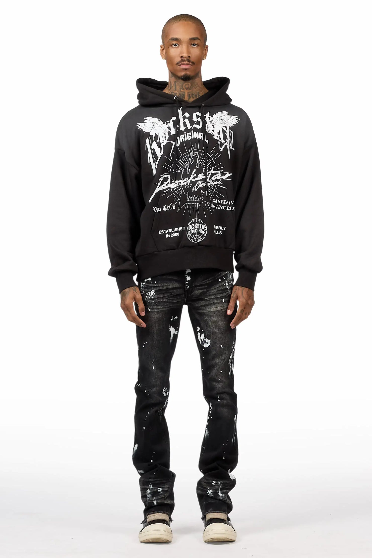 Tally Black Hoodie & Painter Jean Bundle