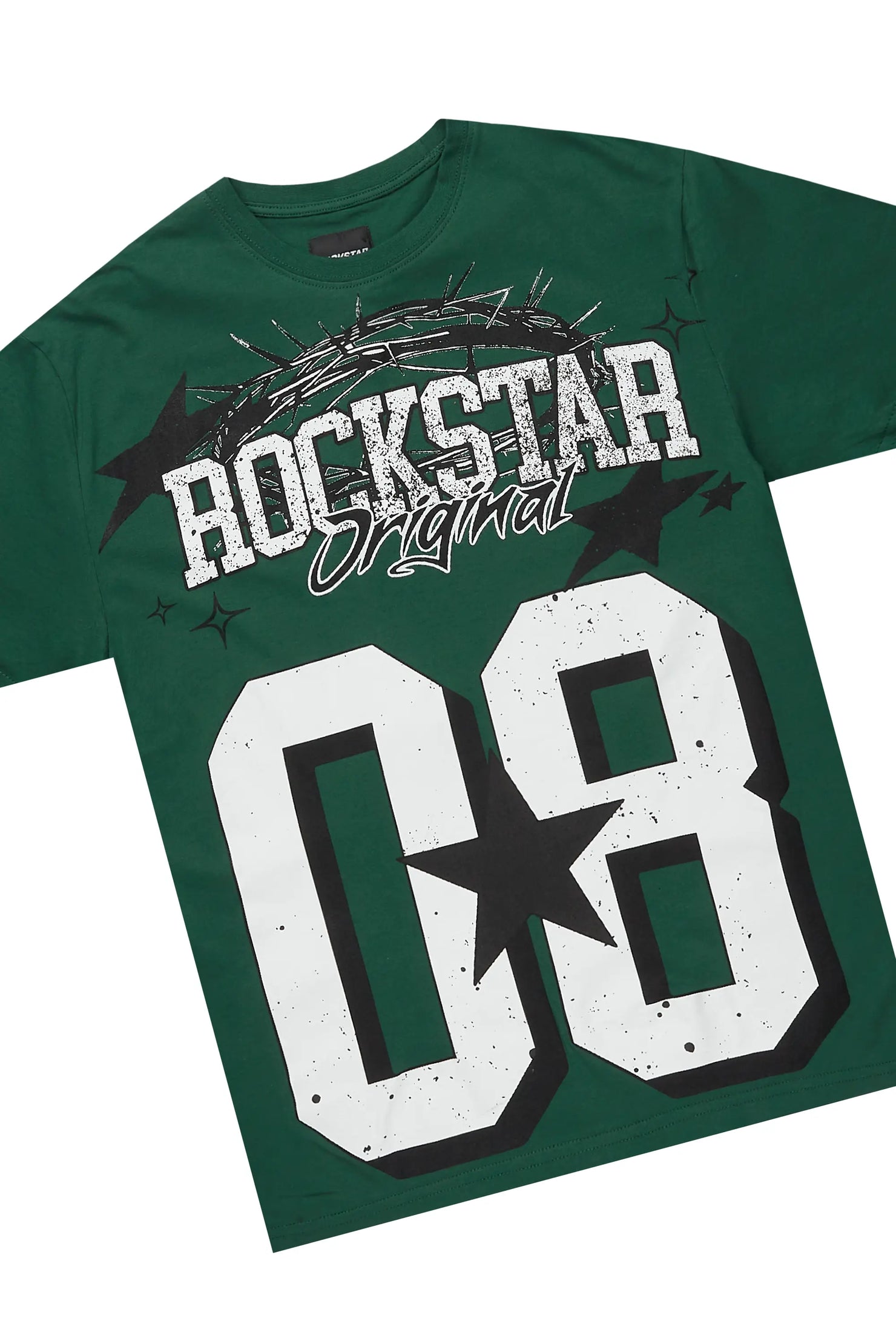 Allstar Green/White T-Shirt Short Set