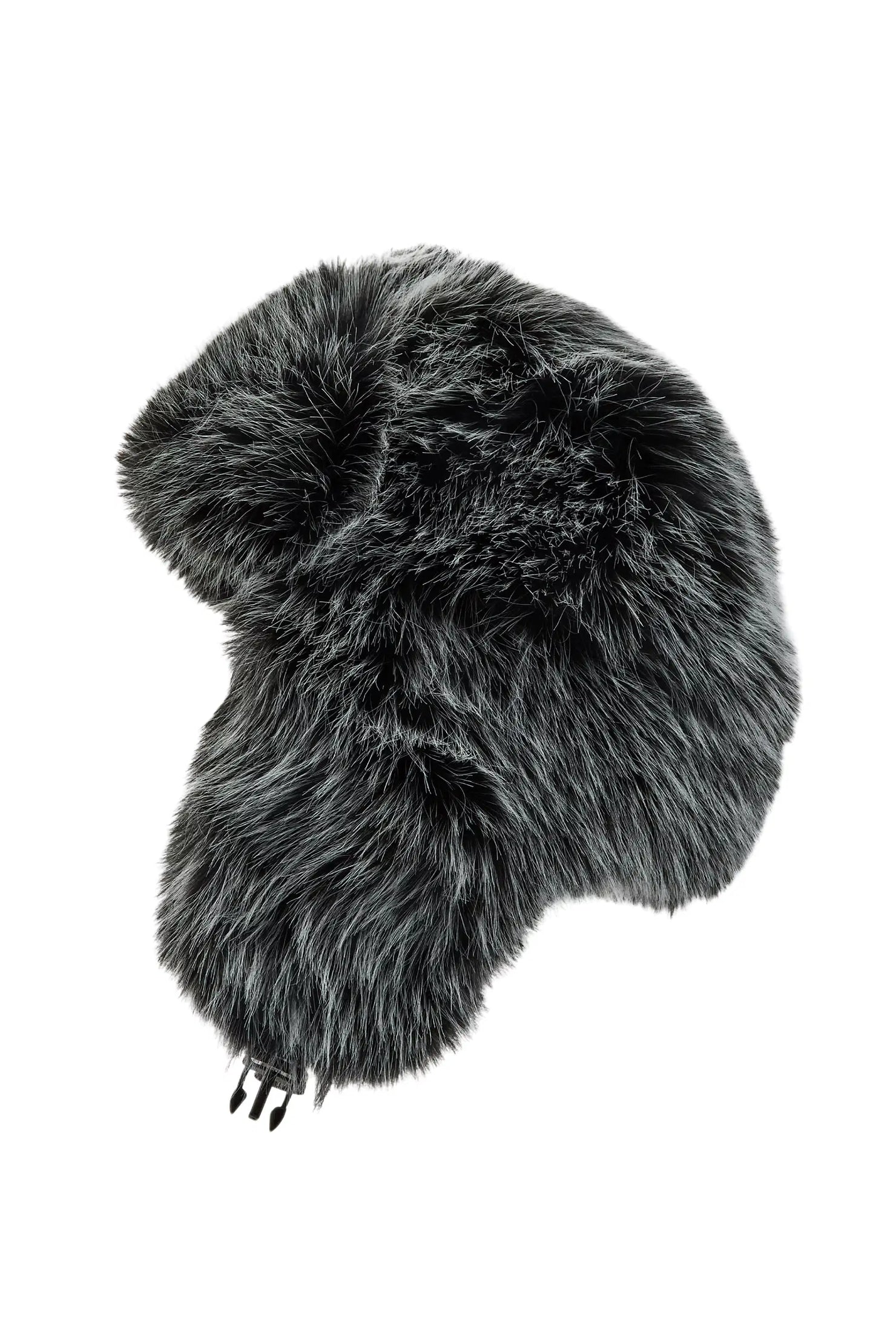 Ajaya Grey Faux Fur Trapper Hat