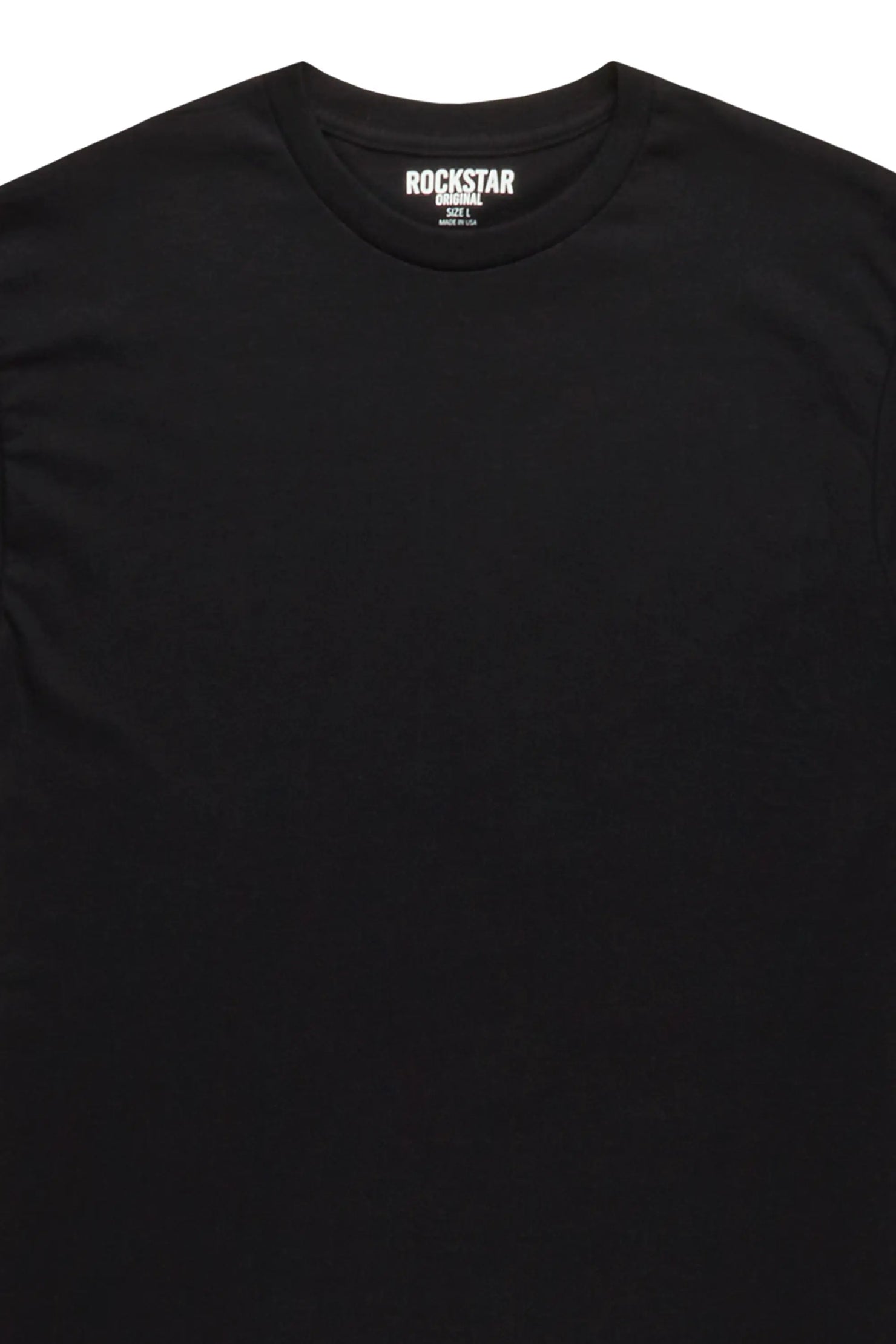 Womens Black Basic Tee