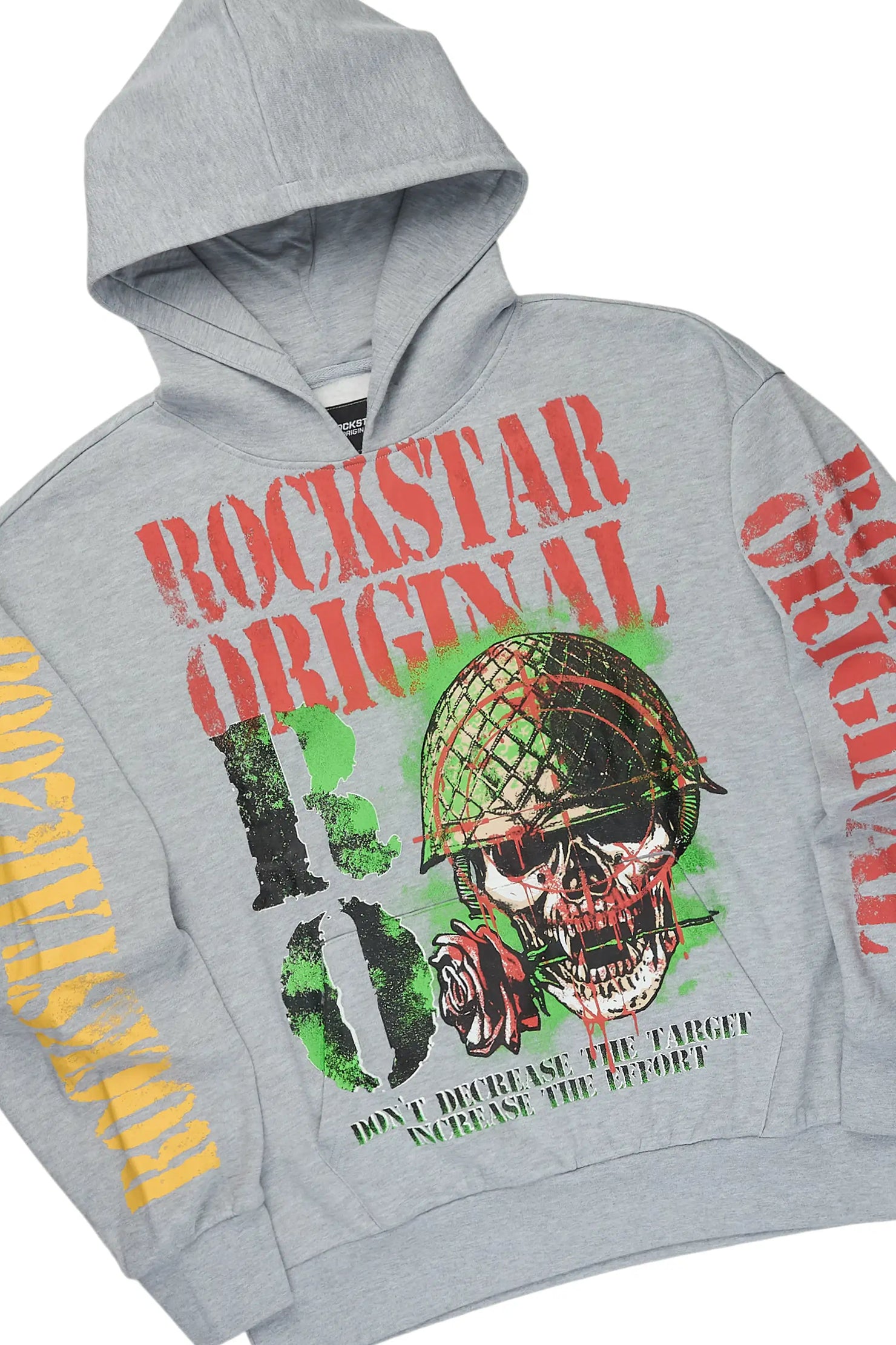 Killshot Romance Heather Grey Hoodie/Baggy Pant Track Set