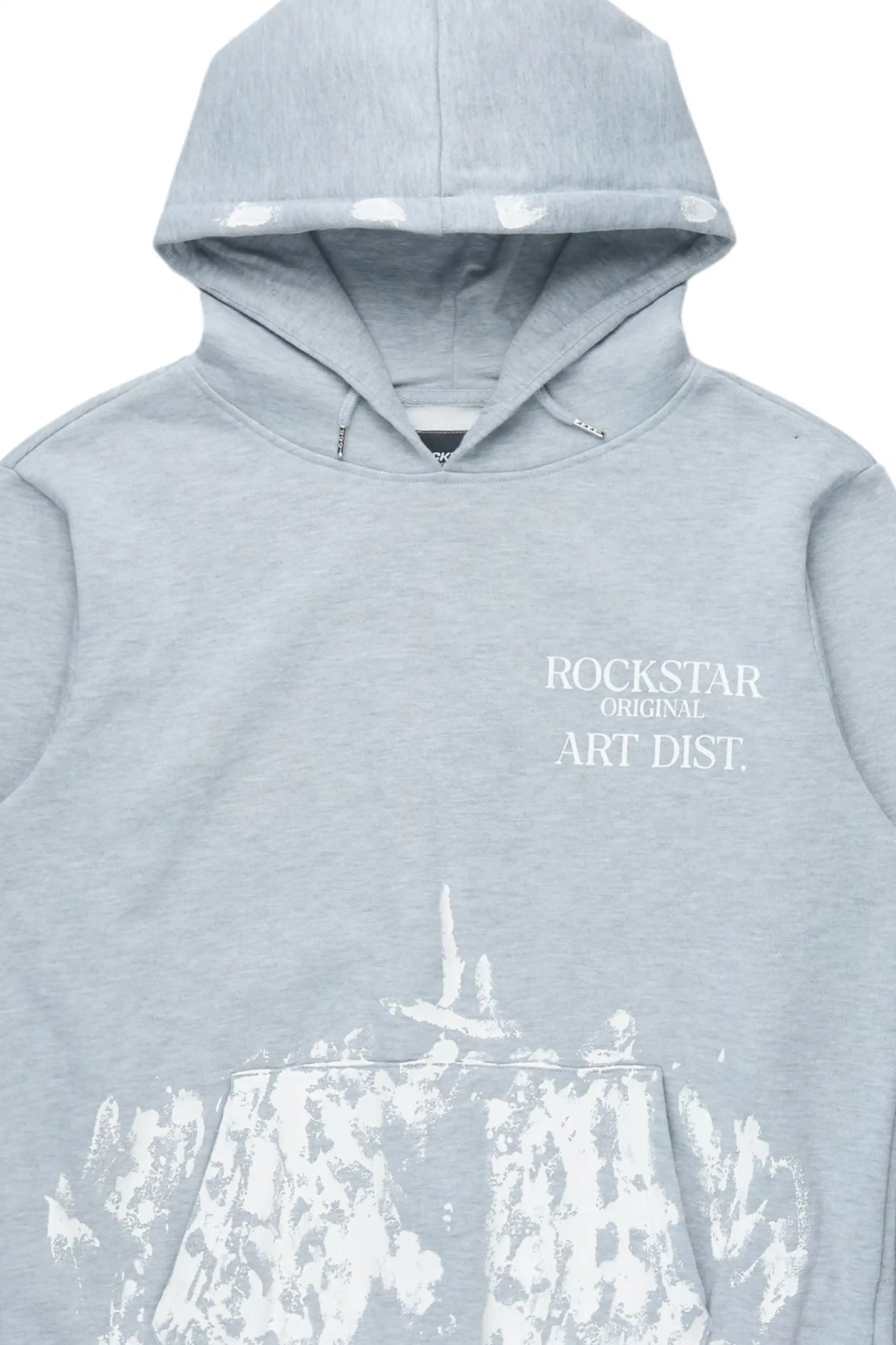 Filipa Heather Grey Oversized Hoodie