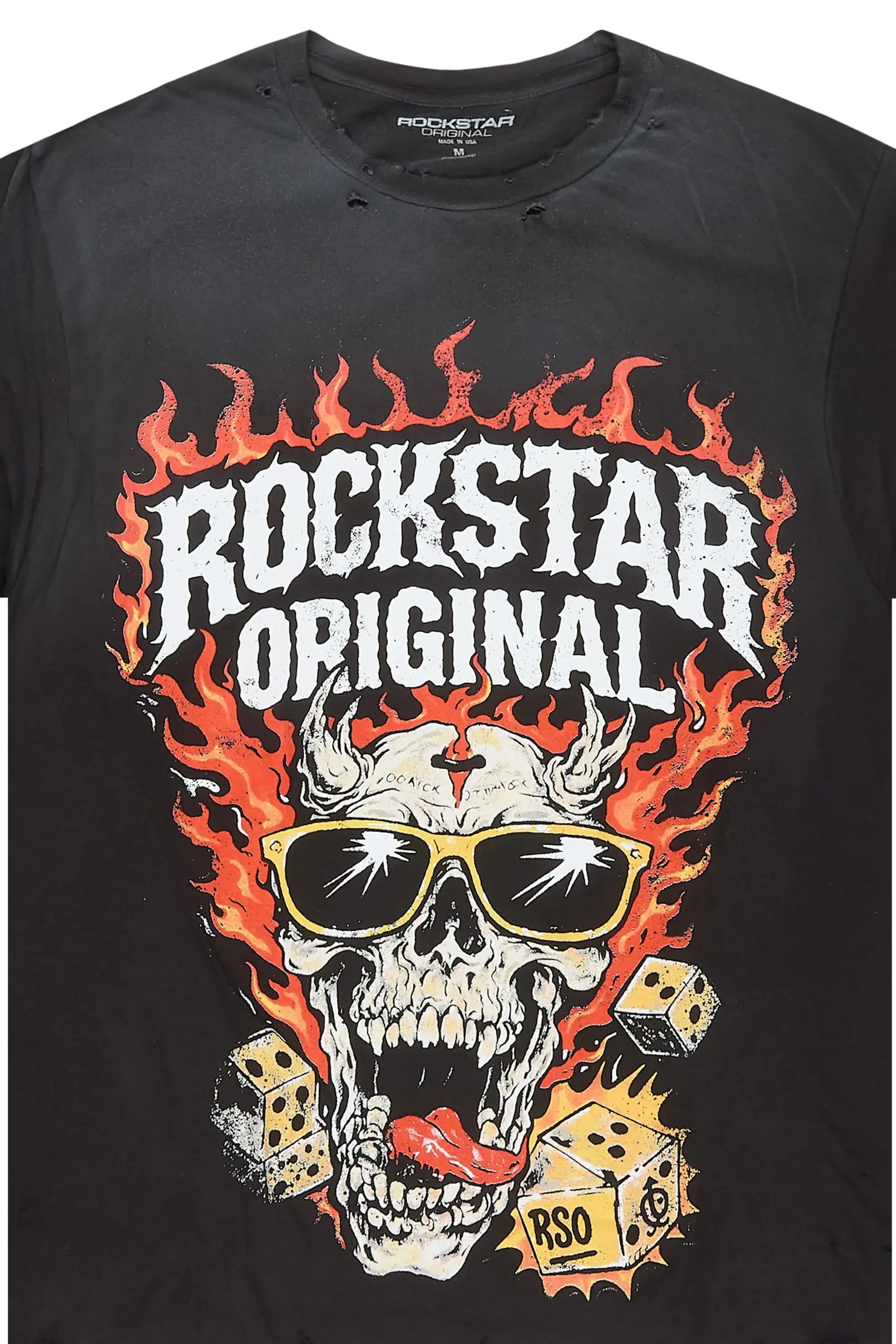 Carmill Black Oversized Graphic T-Shirt