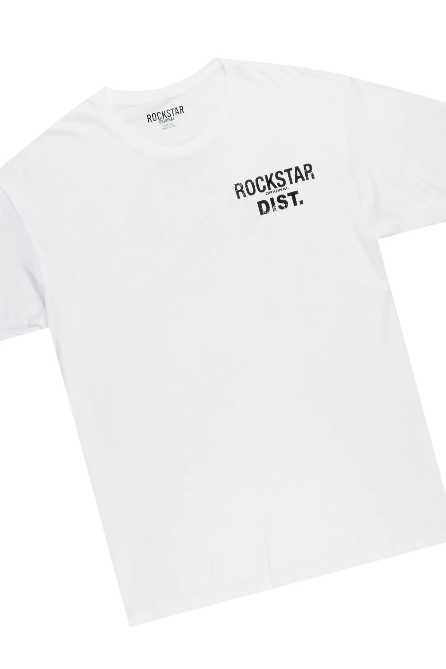 Lake White/Black T-Shirt & Waylon Frayed Slim Jean Bundle