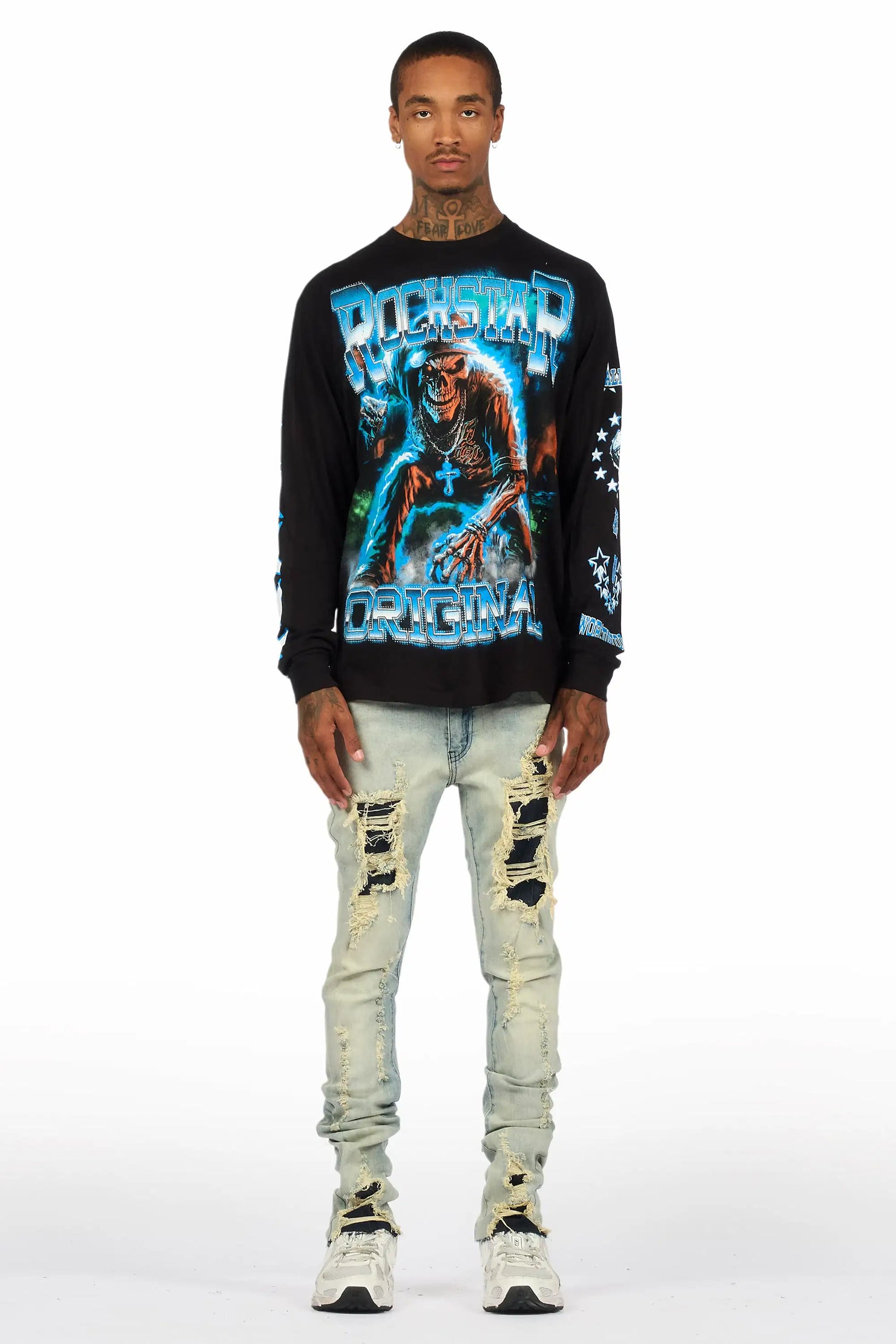 Fateh Light Blue Skinny Fit Jean