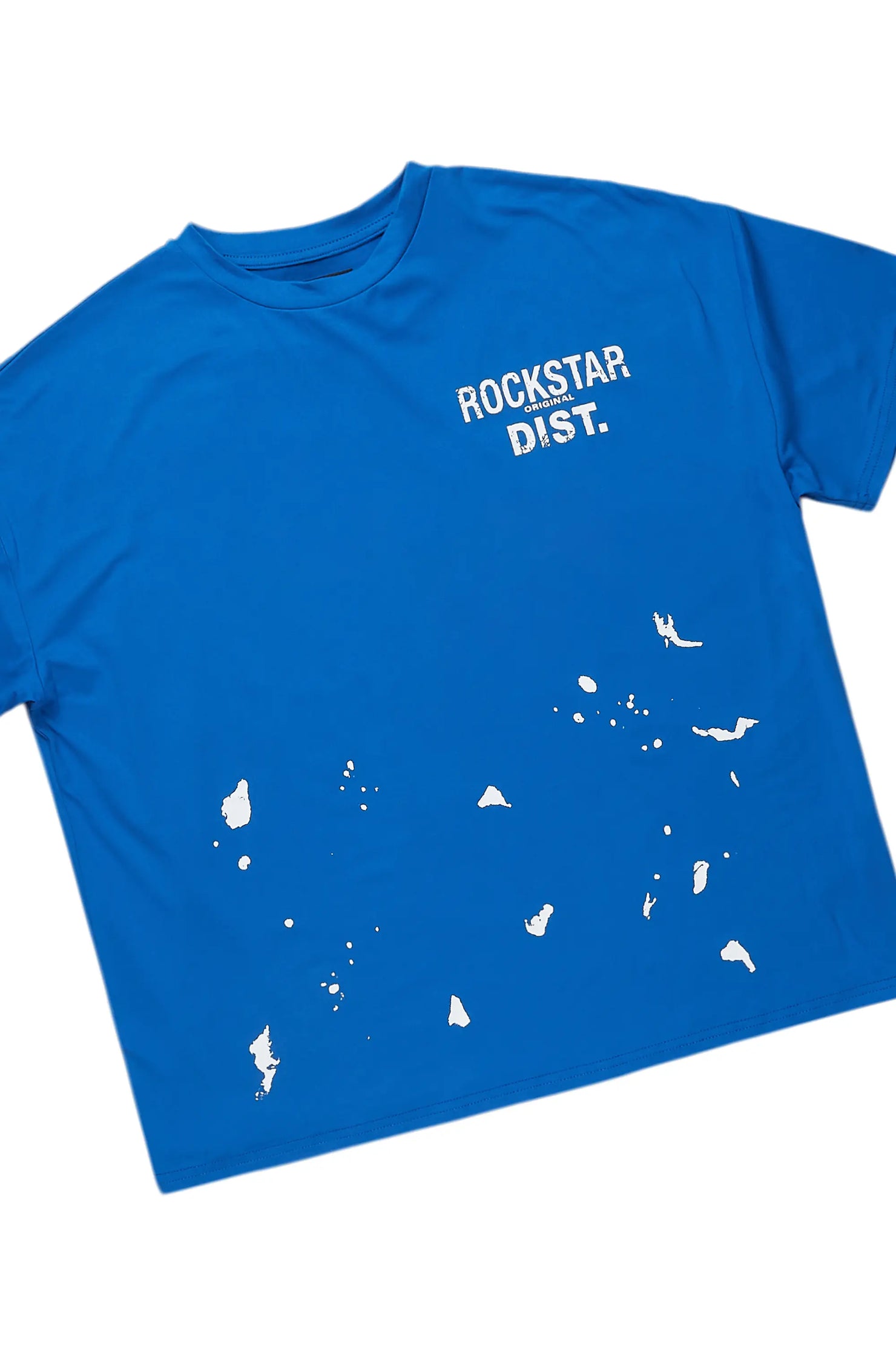 Living For It Royal Blue Bike Short Set