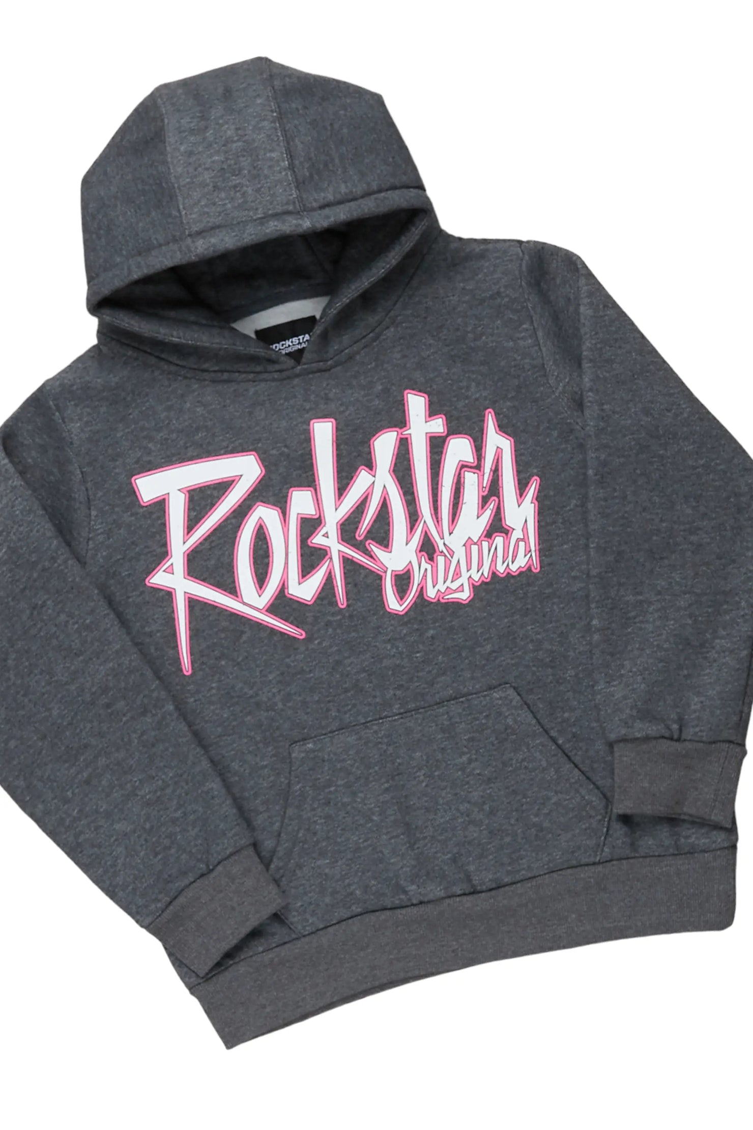 Girls Kalie Charcoal Slim Fit Track Set