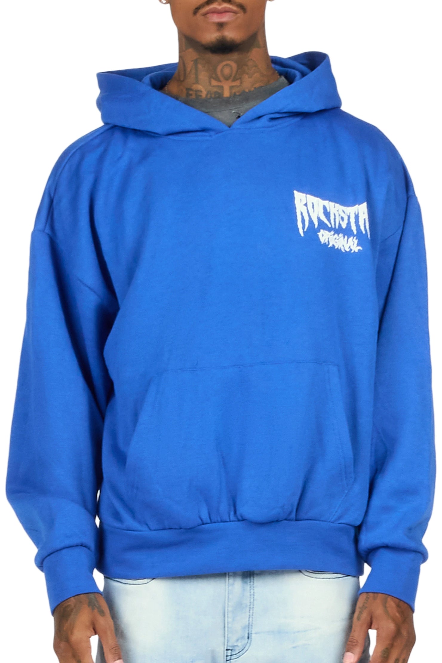 Twinkle Royal Blue Graphic Hoodie