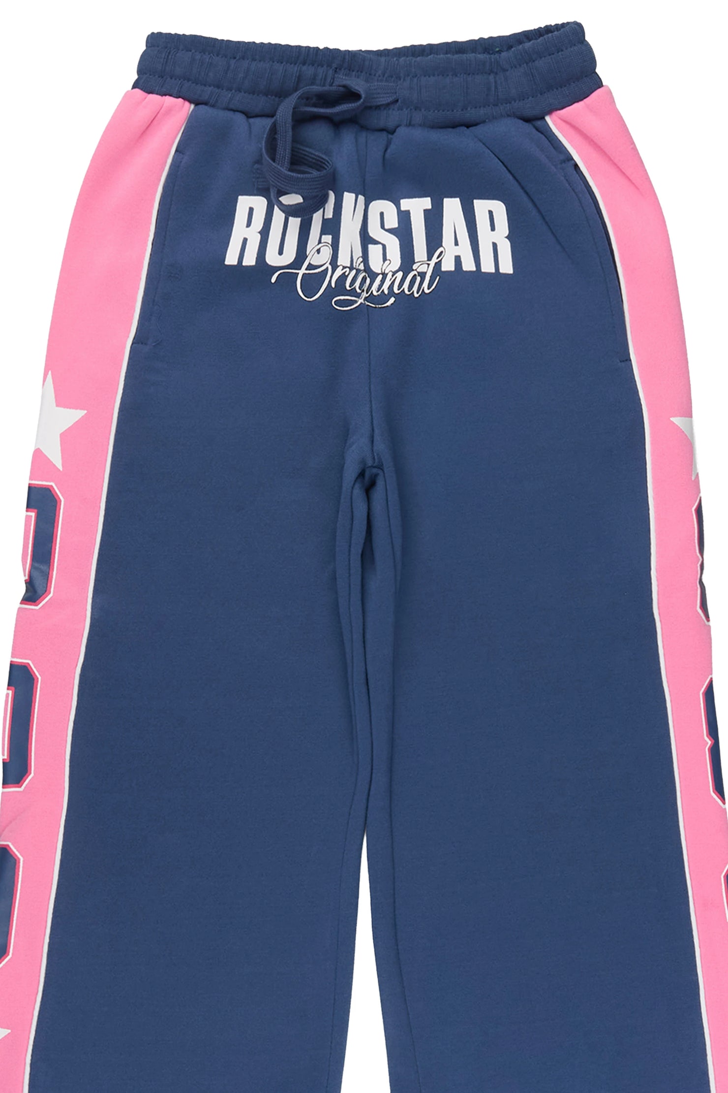 Girls Airelle Navy/Pink Baggy Track Pant