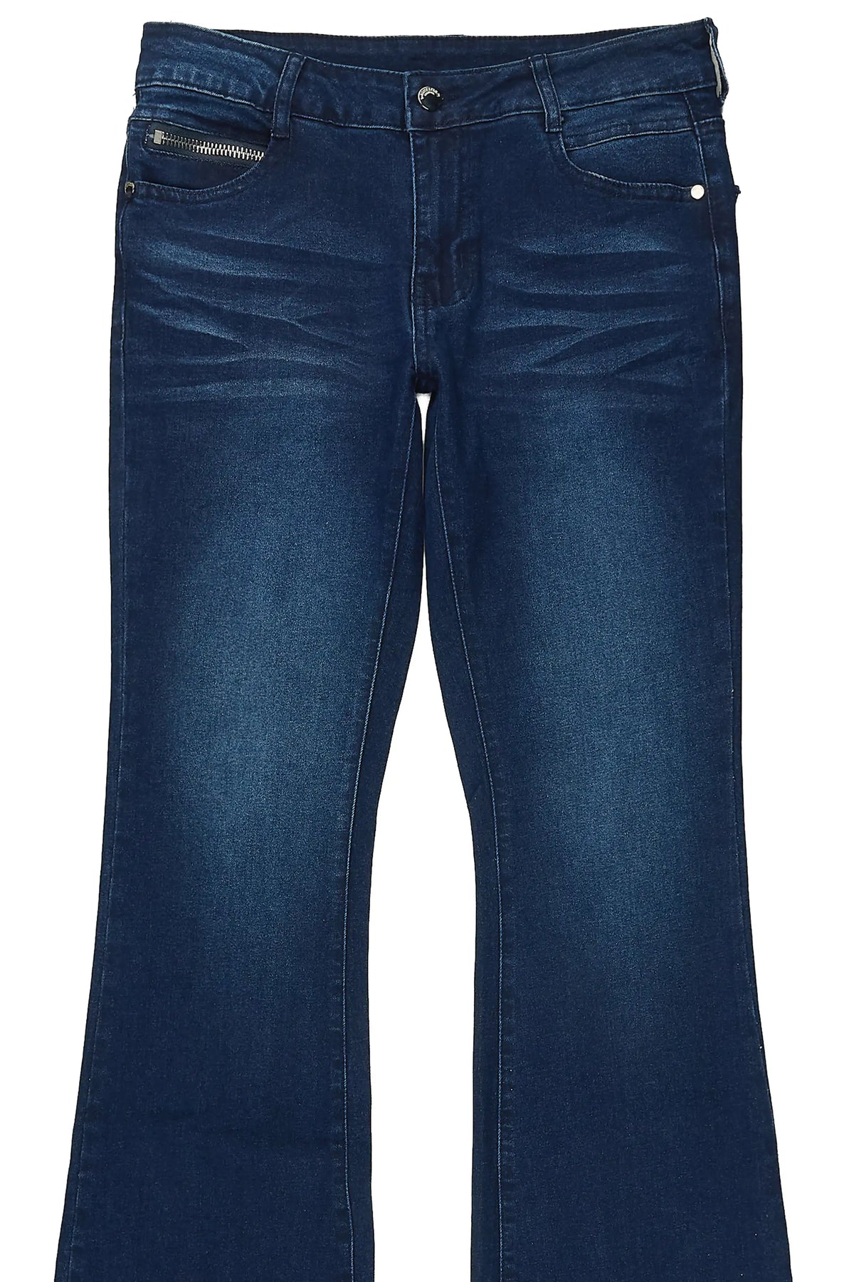 Mitchelle Dark Wash Stretch Flare Jean