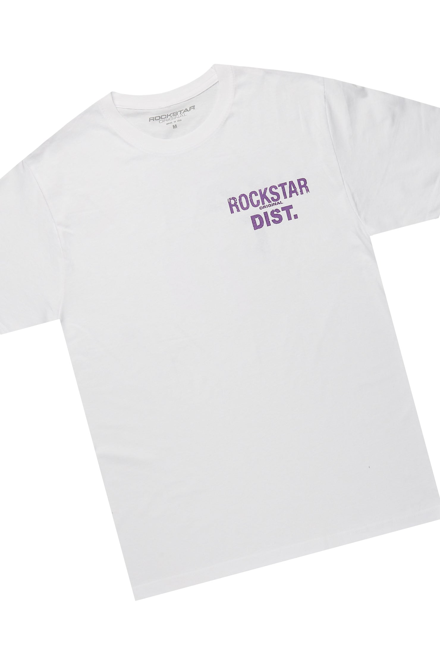 Dalasia White/Purple T-Shirt Trackset