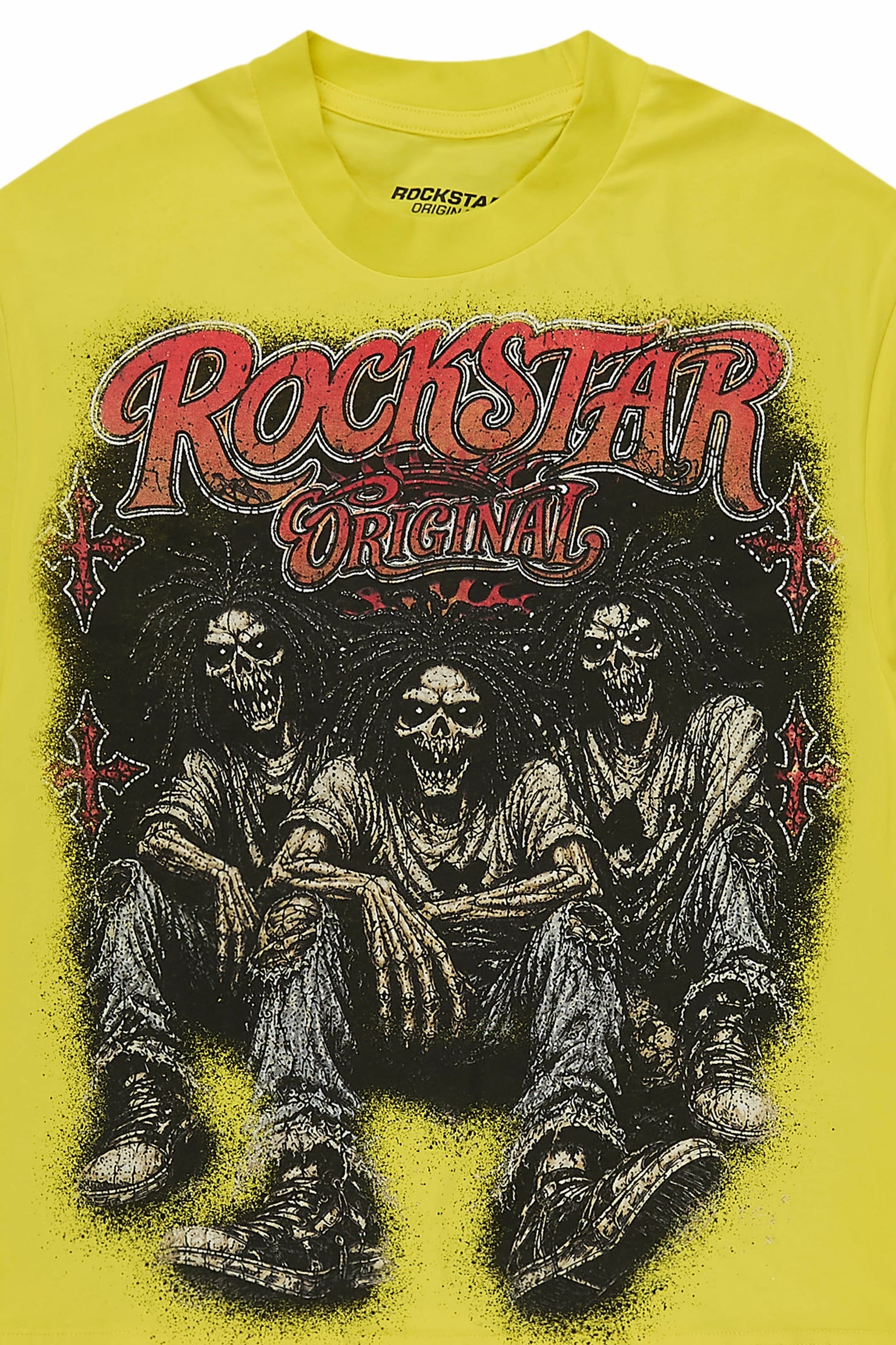 Boys Wilder 2.0 Yellow Graphic T-Shirt
