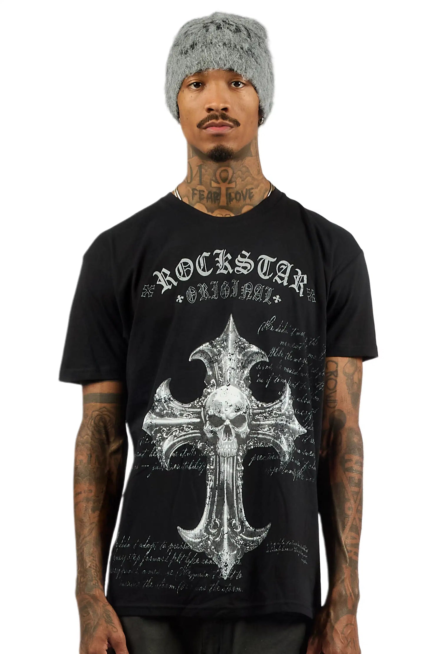 Bowman Black Oversized Graphic T-Shirt