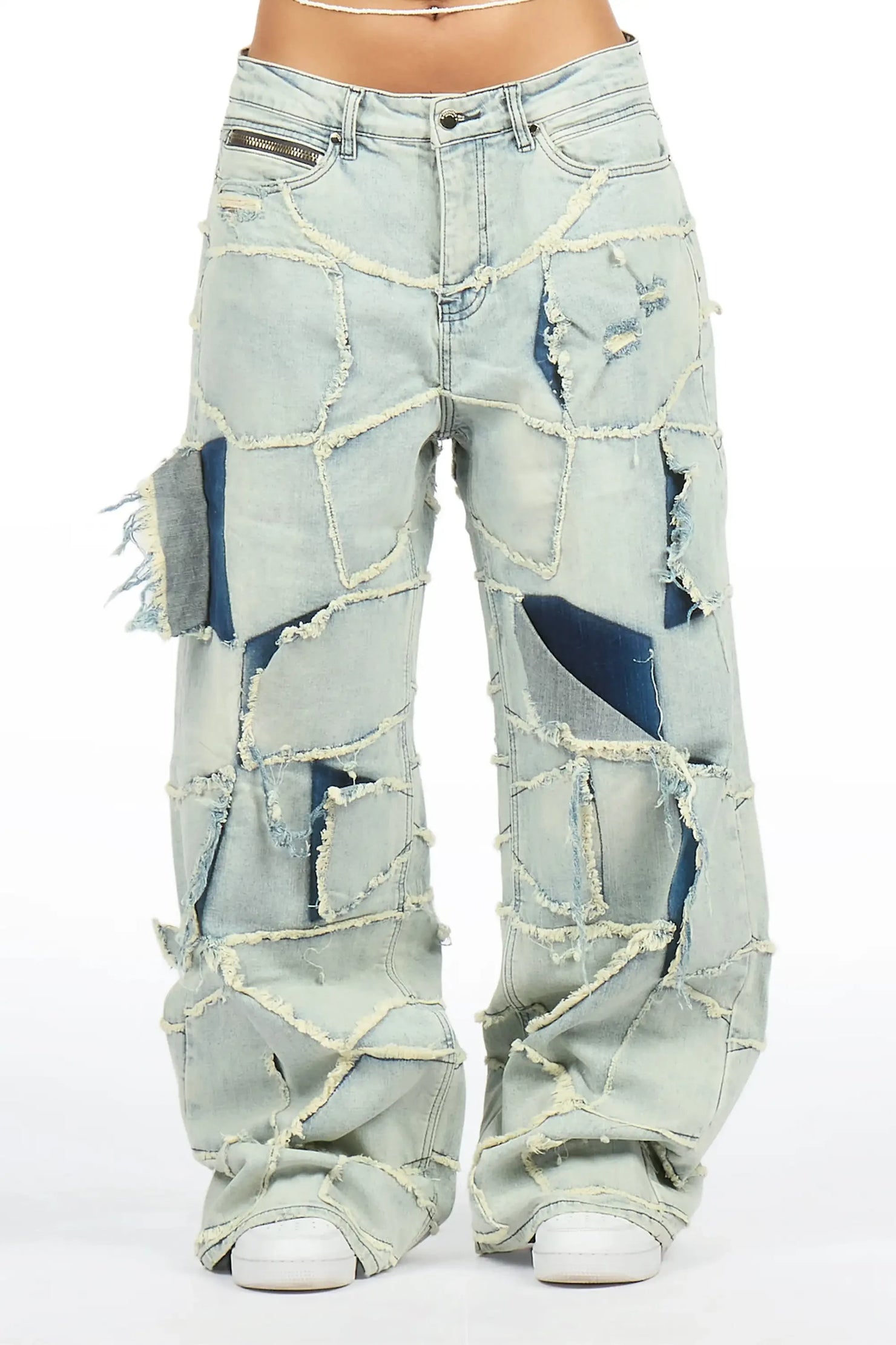 Jaiyla Light Wash Baggy Fit Jean