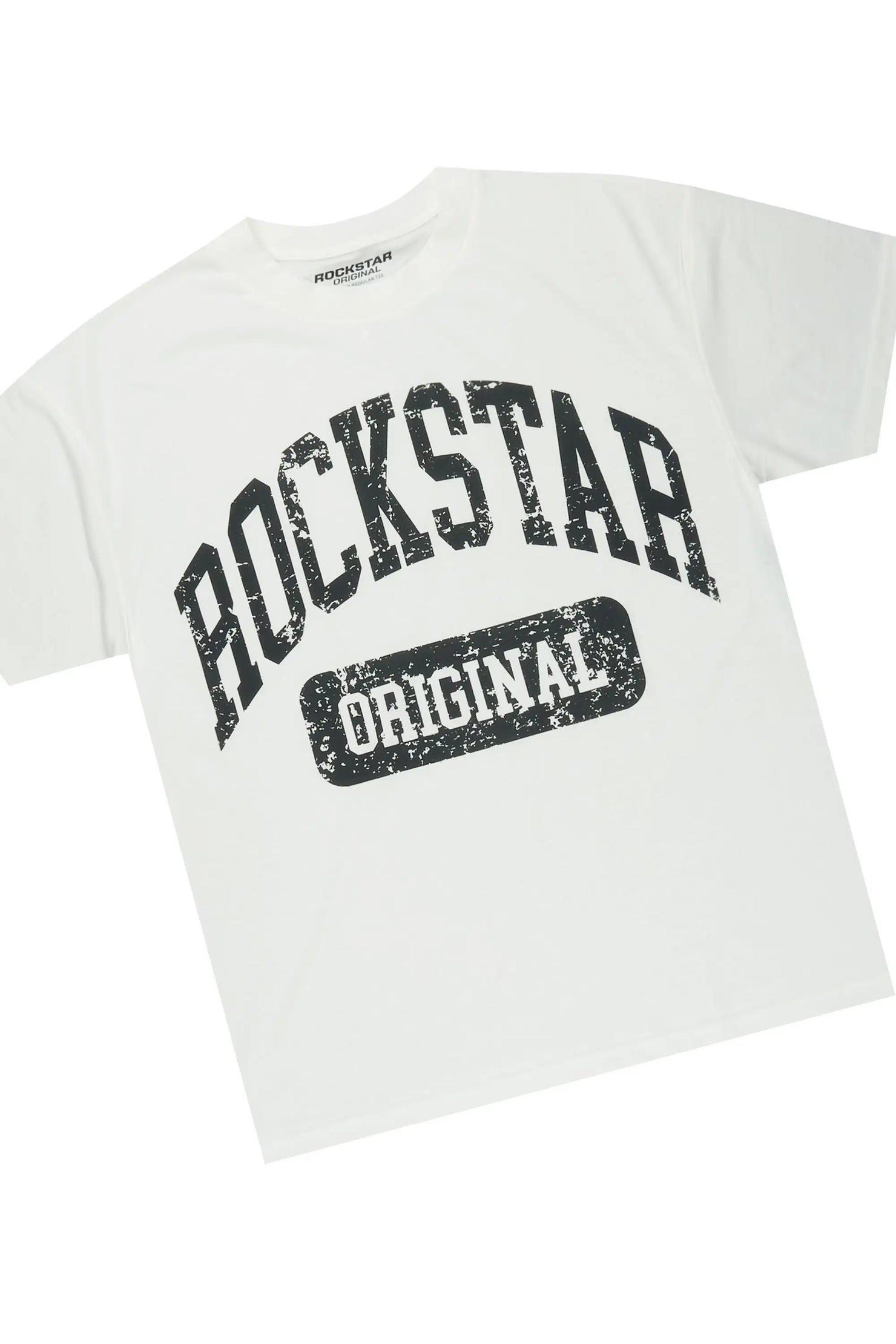 Zig White/Beige T-Shirt/Short Set