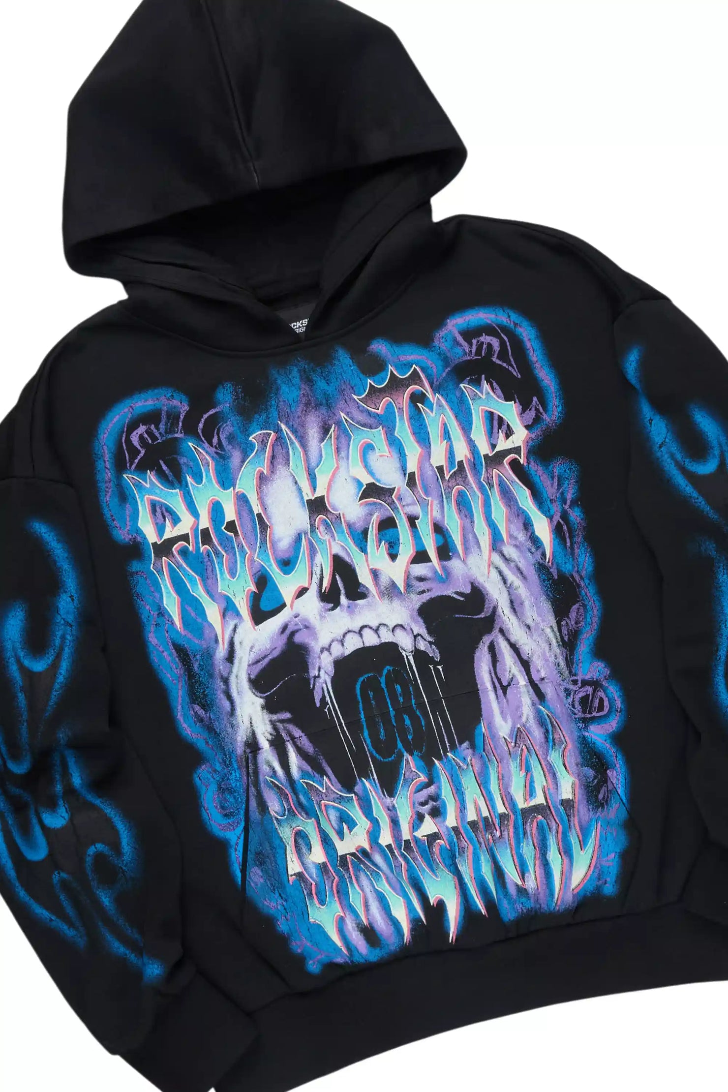 Rez Black Hoodie/Baggy Pant Track Set