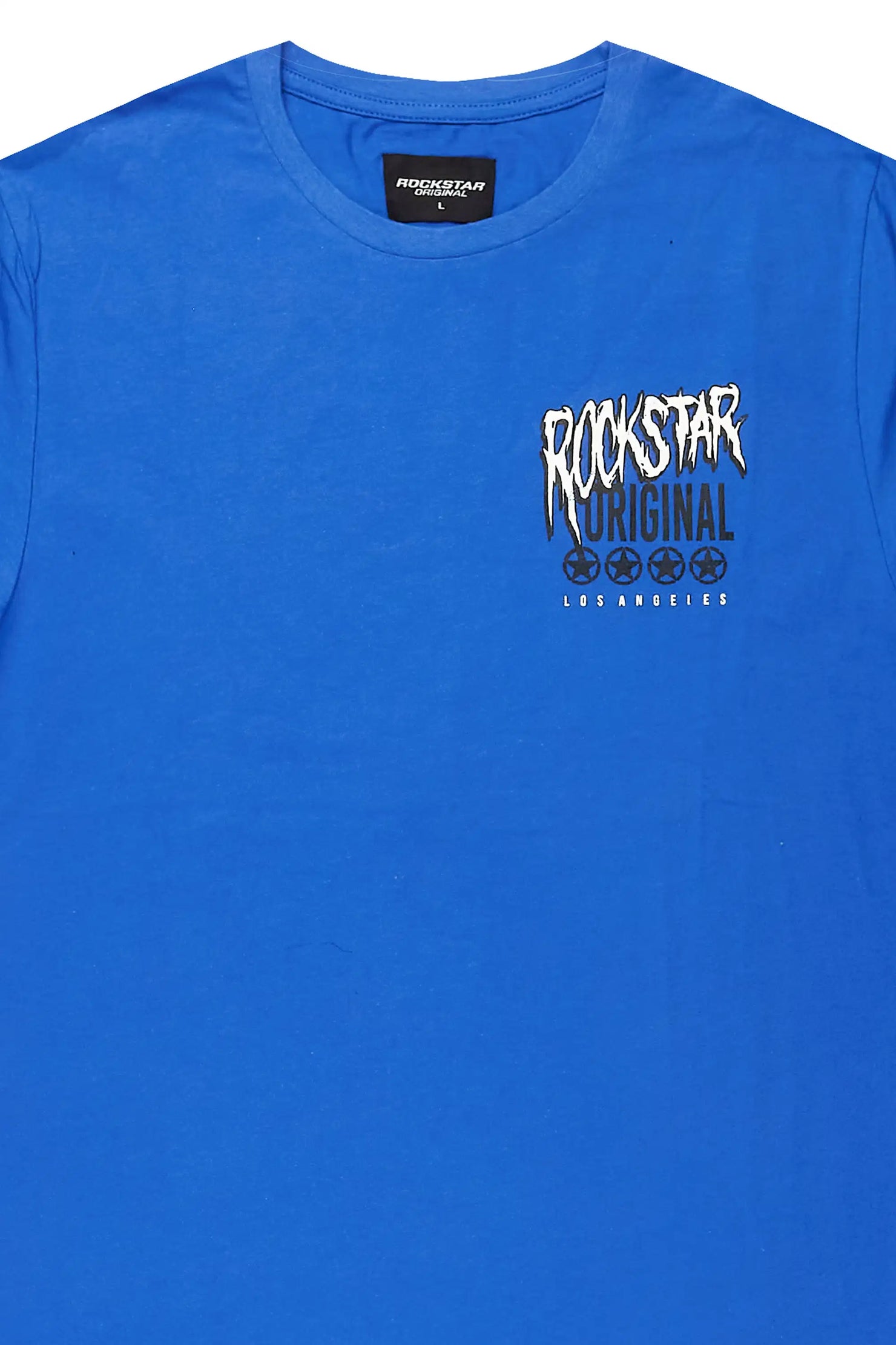 Diandra Royal Blue Oversized T-Shirt