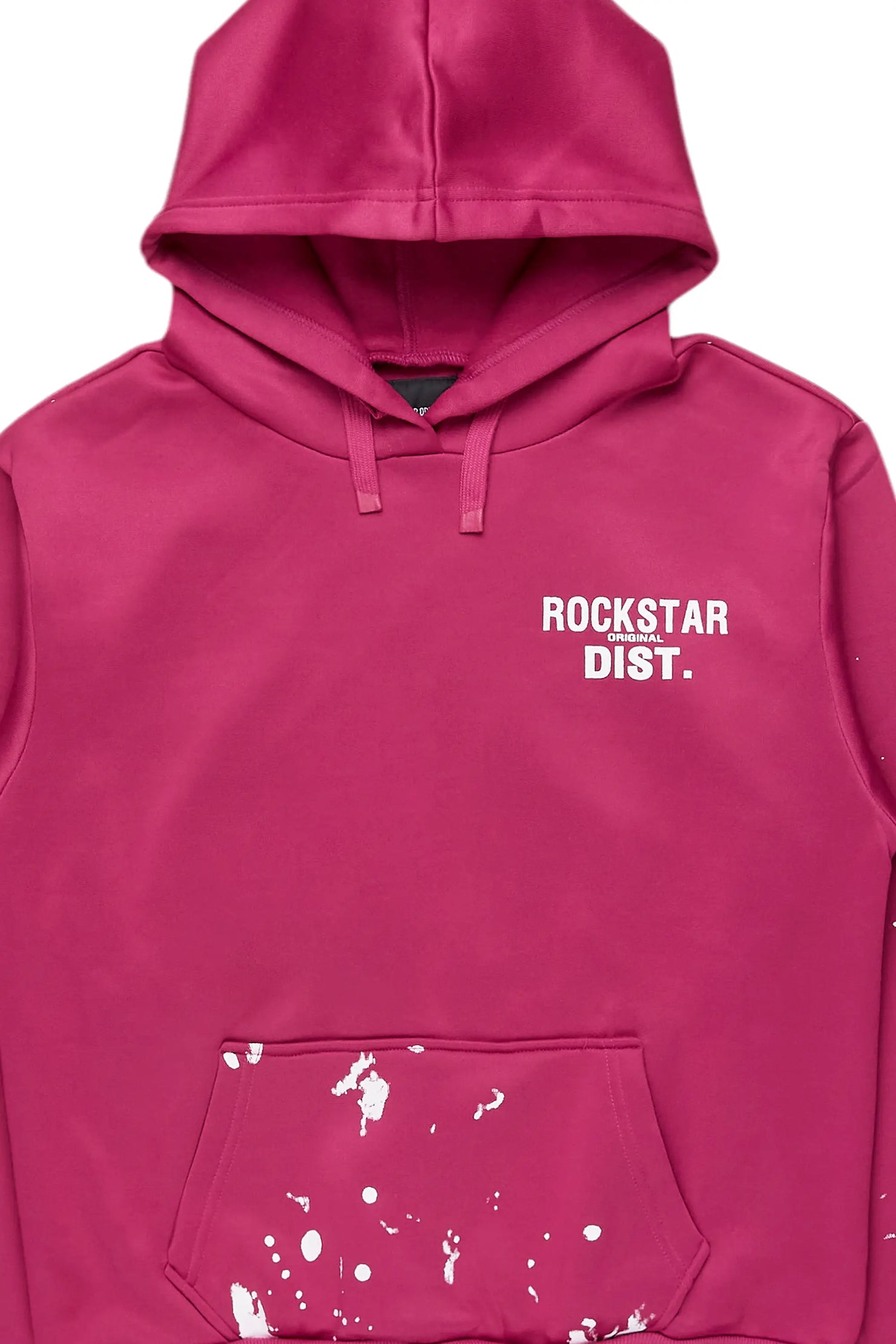 Nylia Fuchsia Oversized Hoodie