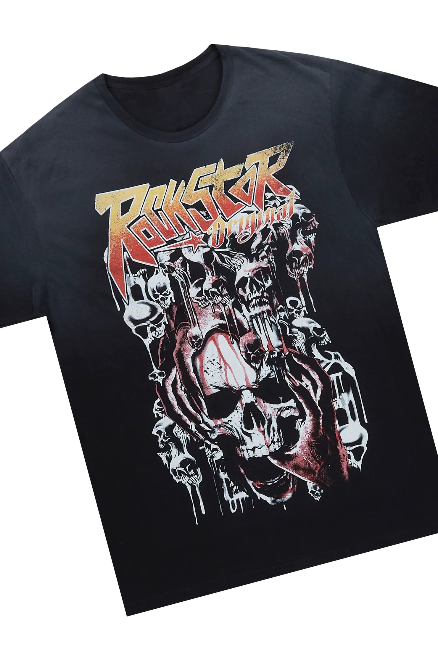 Grady Black T-Shirt/Stacked Flare Track Set