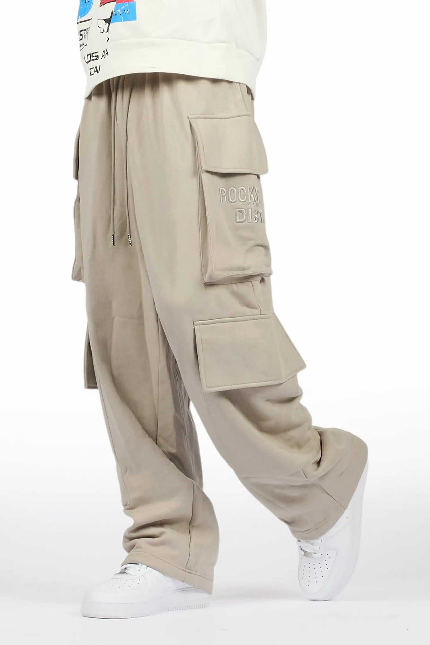 Default Vintage Grey Baggy Pant