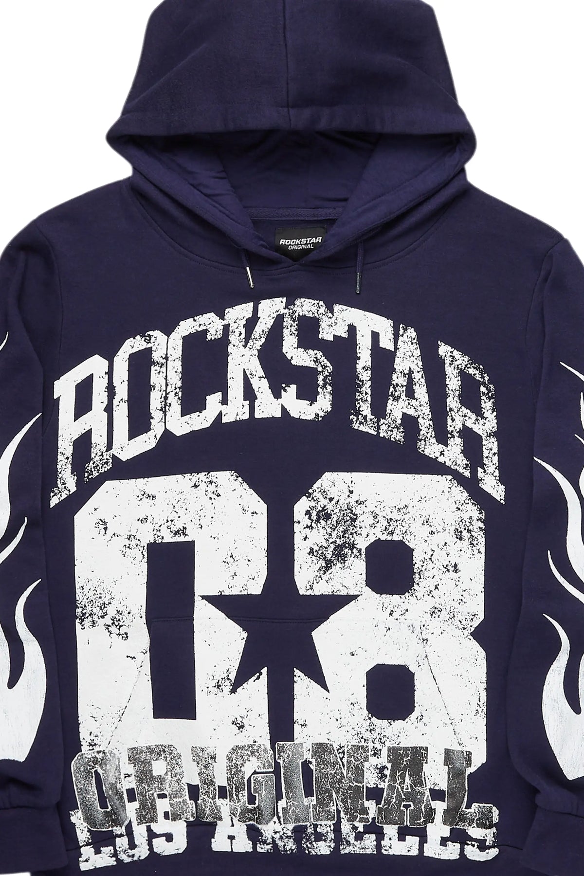 Damir Navy Graphic Hoodie