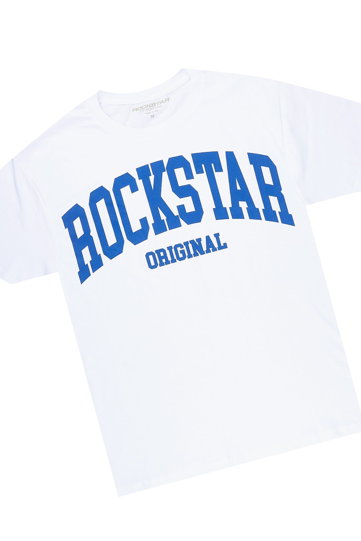 Rayray 2.0 White/Royal Blue T-Shirt/ Relaxed Track Set