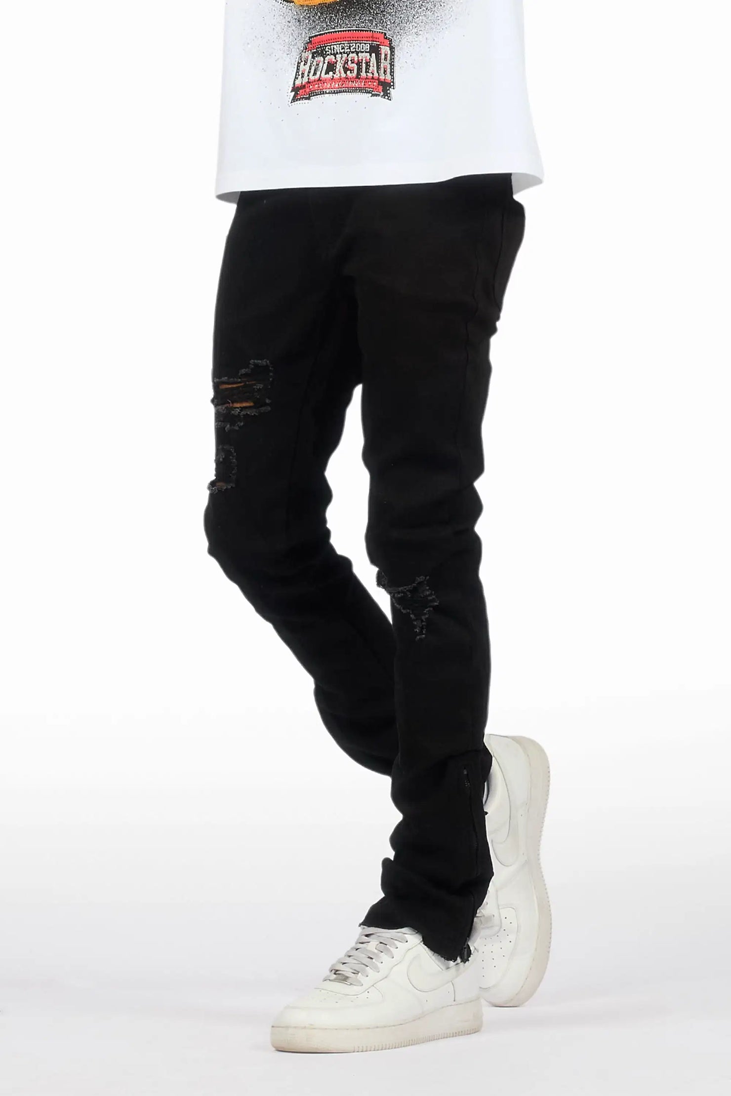 Ferg Black Skinny Fit Jean