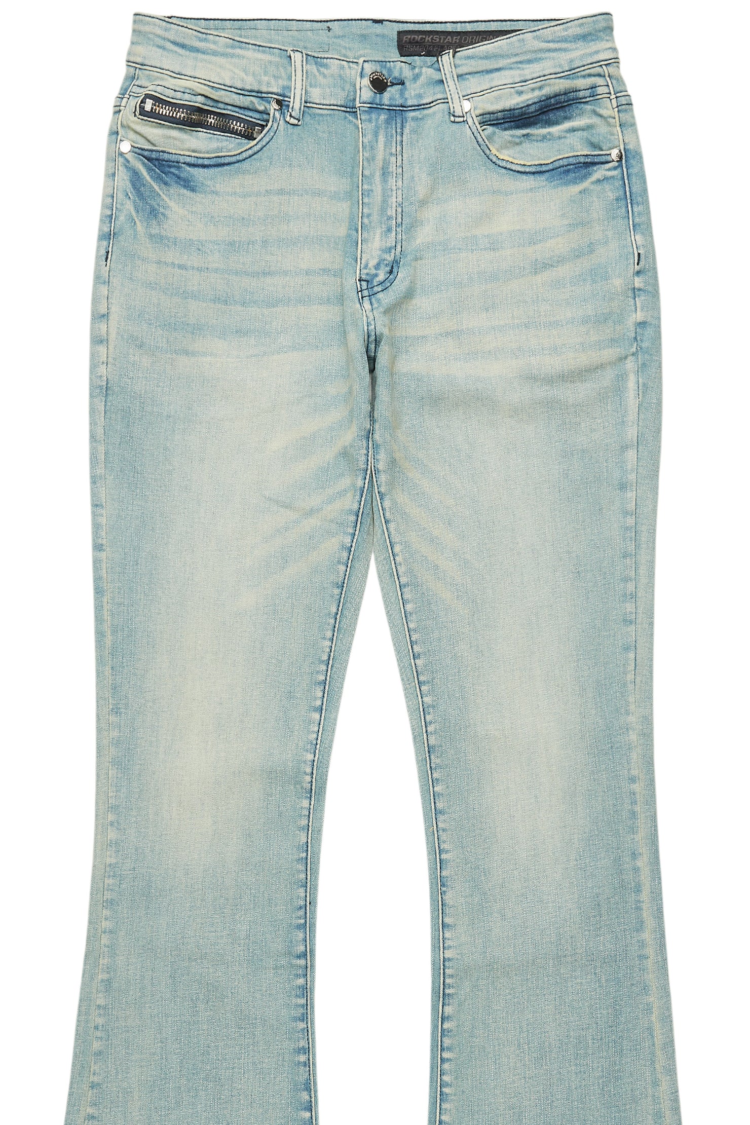 Drick Light Blue Regular Fit Flare Jean