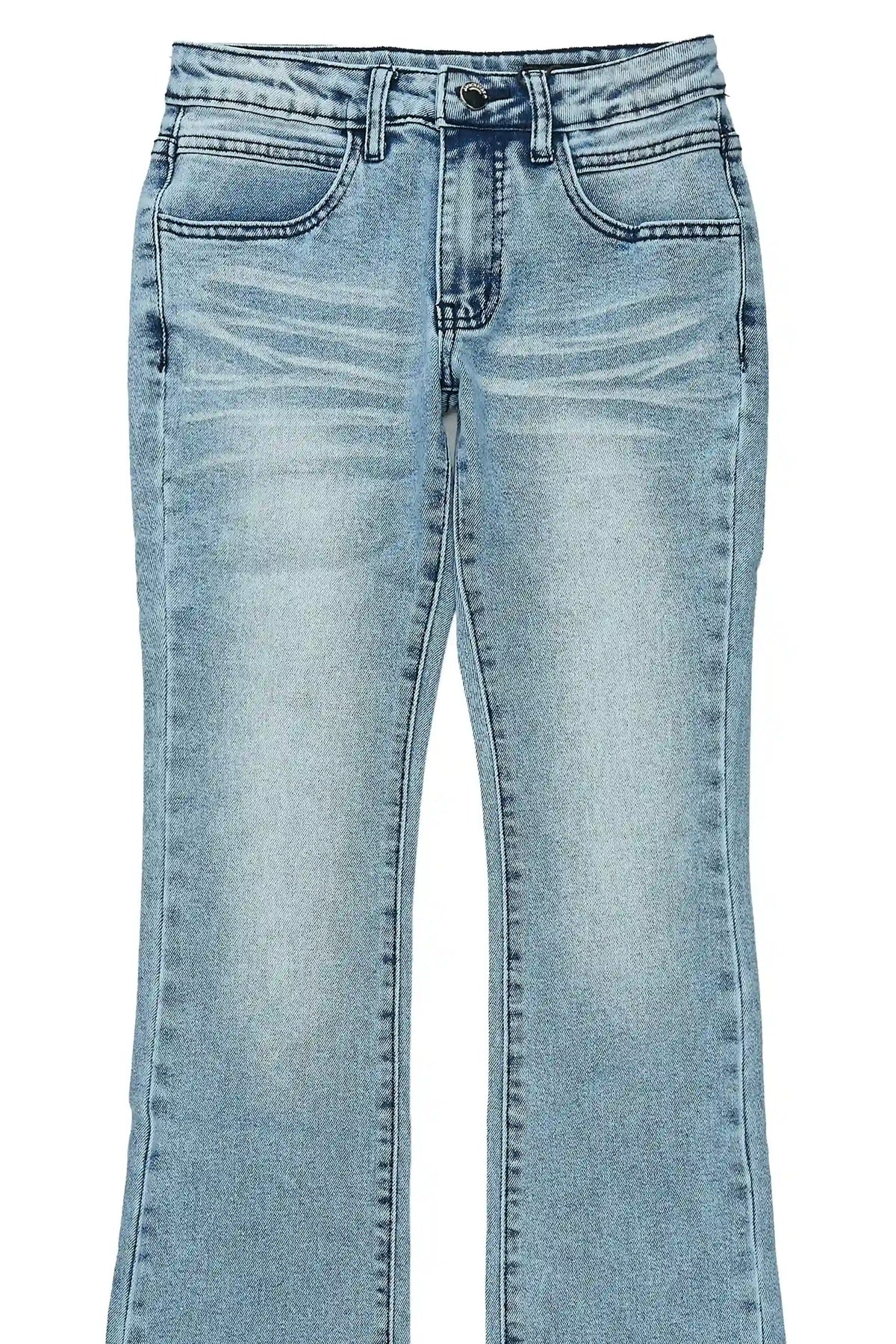 Girls Daga Blue 2.0 Stacked Flare Jean