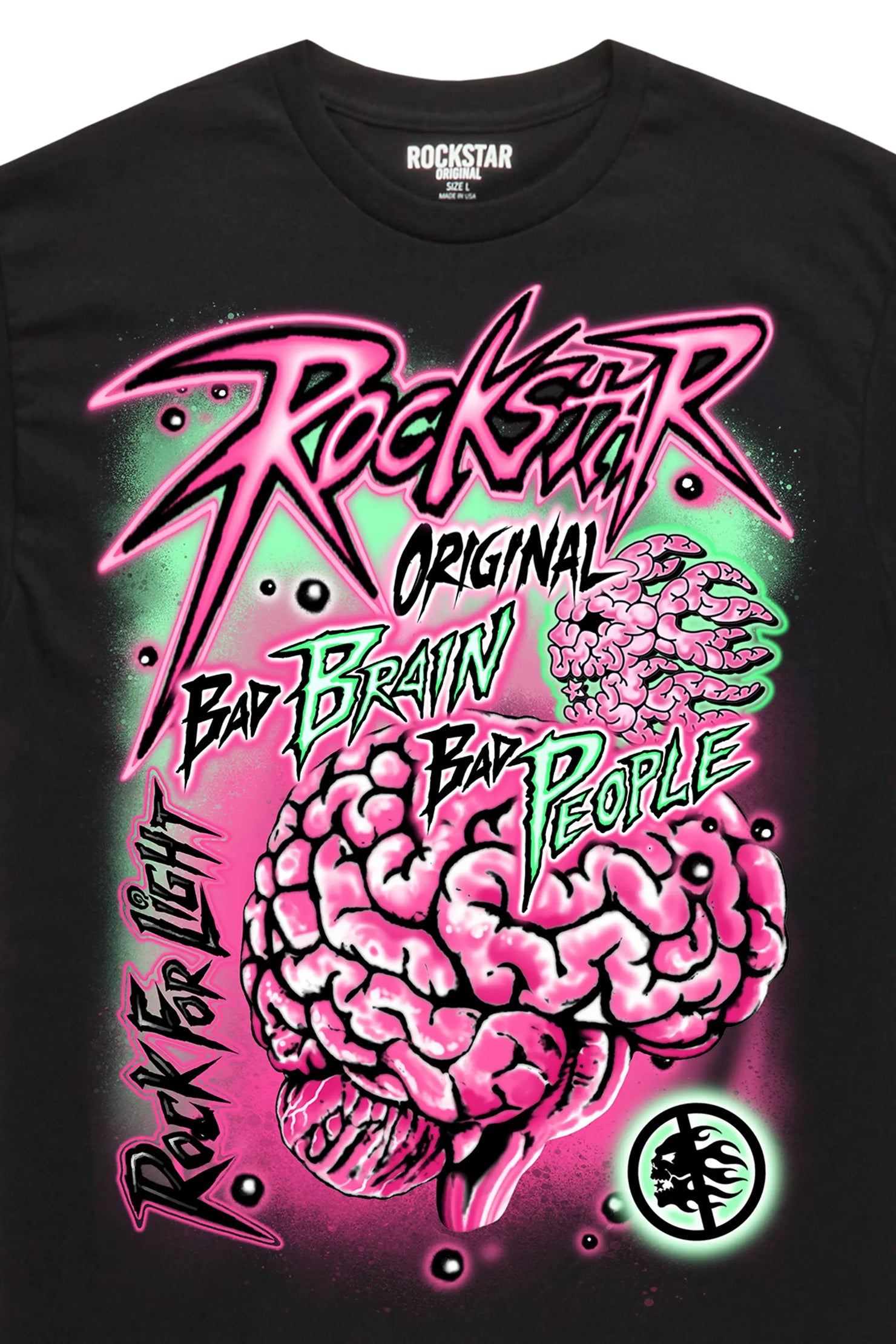 Yvetta Black Oversized T-Shirt