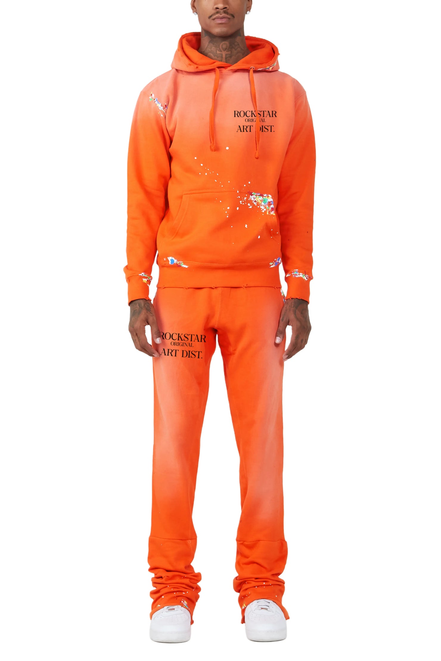 Rockstar Art Dist. Orange Super Stacked Track Set